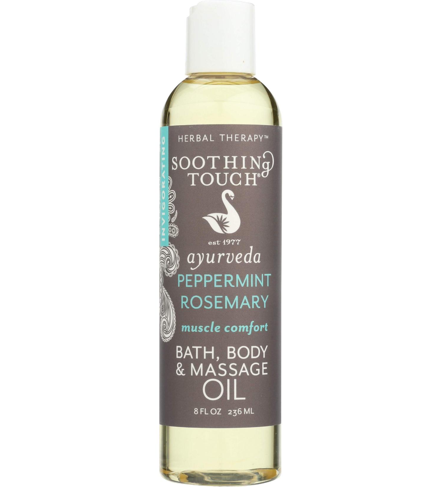 Soothing Touch Bath Body Massage Oil for Muscle Comfort - 8 Fl Oz | International Shipping Available - Buy Online on GoSupps.com