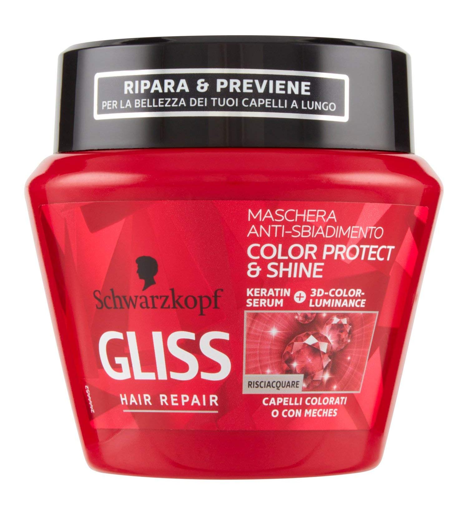 Gliss Color Protect & Shine Hair Mask for Colored Hair - 300 ml | Nourish & Repair Your Color-treated Hair - Buy Online on GoSupps.com