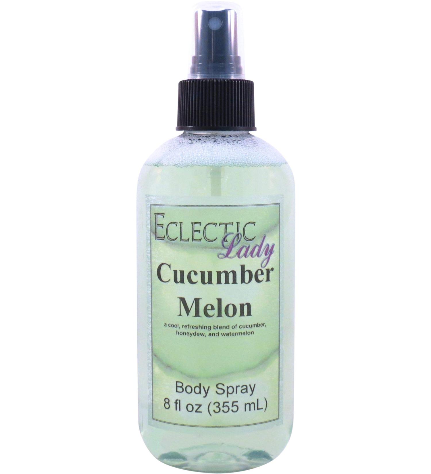 Cucumber Melon Body Spray 8 ounces Body Mist for Women with Clean Light & Gentle Fragrance Long Lasting Perfume with Comforting Scent for Men & Women Cologne with Soft Subtle Aroma For Daily Use Regular Strength 8 Fluid Ounces - Buy Online on GoSupps.com