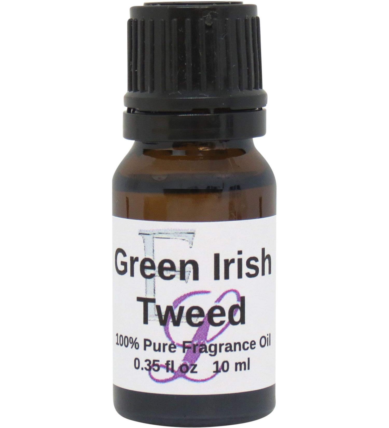 Green Irish Tweed Fragrance Oil - 10ml Premium Diffuser Oil by Eclectic Lady | Long Lasting Aromatherapy for Home and Travel - Buy Online on GoSupps.com