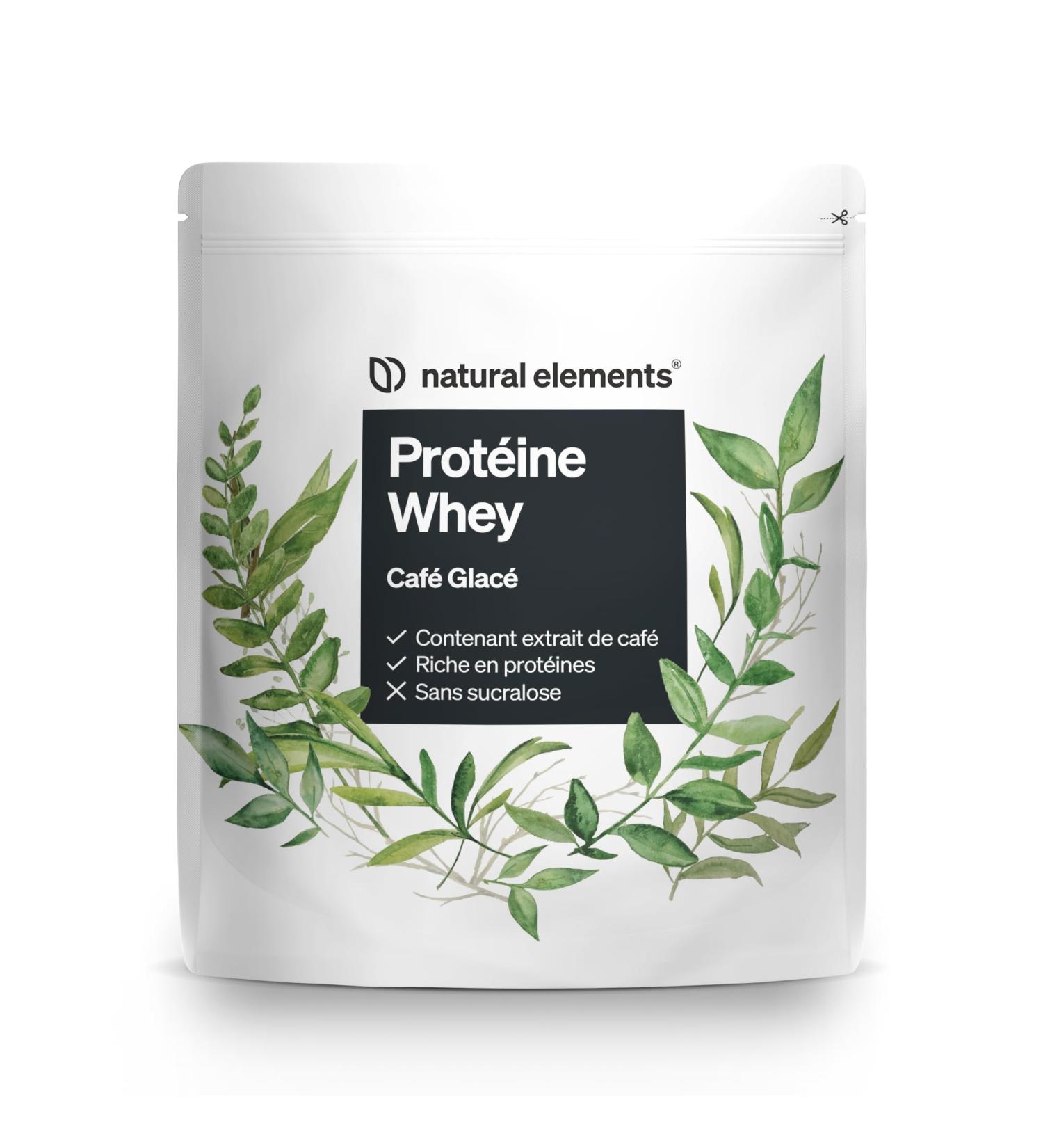 Whey Powder Iced Coffee 1kg 23 g Protein and 2.5 g Coffee Extract Per Serving For Muscle Development High Content Laboratory Tested and Made in Germany - Buy Online on GoSupps.com