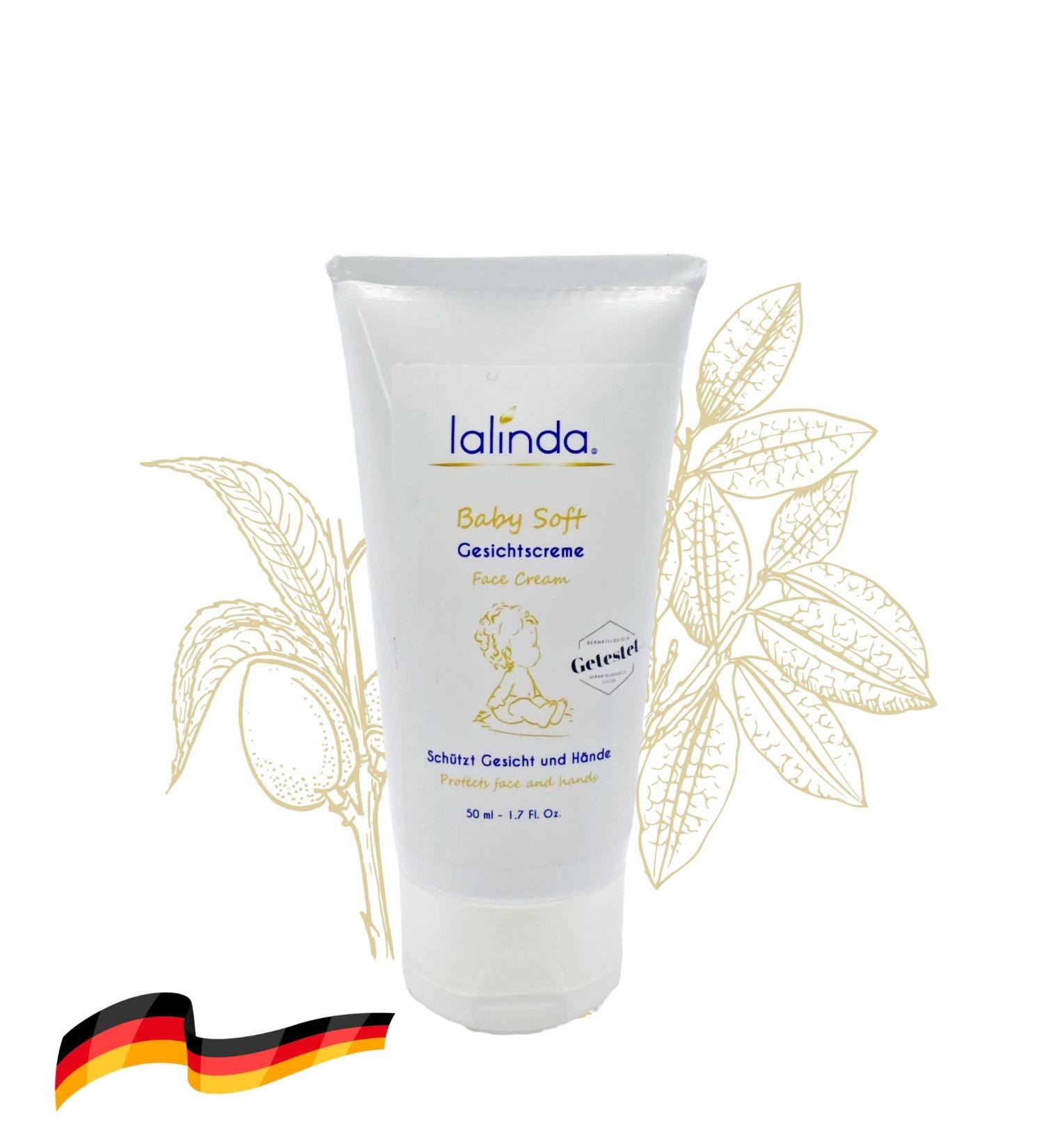 Lalinda Baby Wind & Weather Cream 50ml | Organic Oils Dermatologically Tested for Sensitive Skin - Buy Online on GoSupps.com
