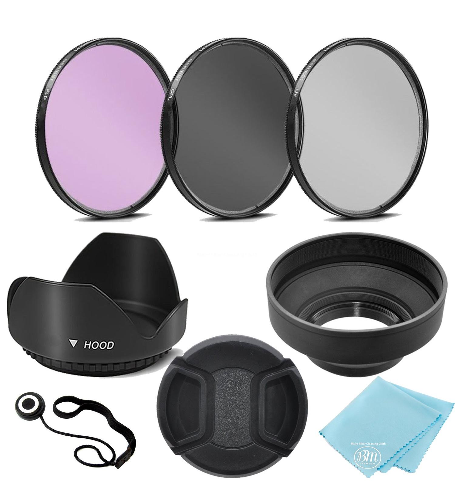 67mm Filter Kit + Lens Hoods + Lens Cap for Canon Nikon Sony Olympus Panasonic Fuji Sigma SLR Cameras - Buy Online on GoSupps.com