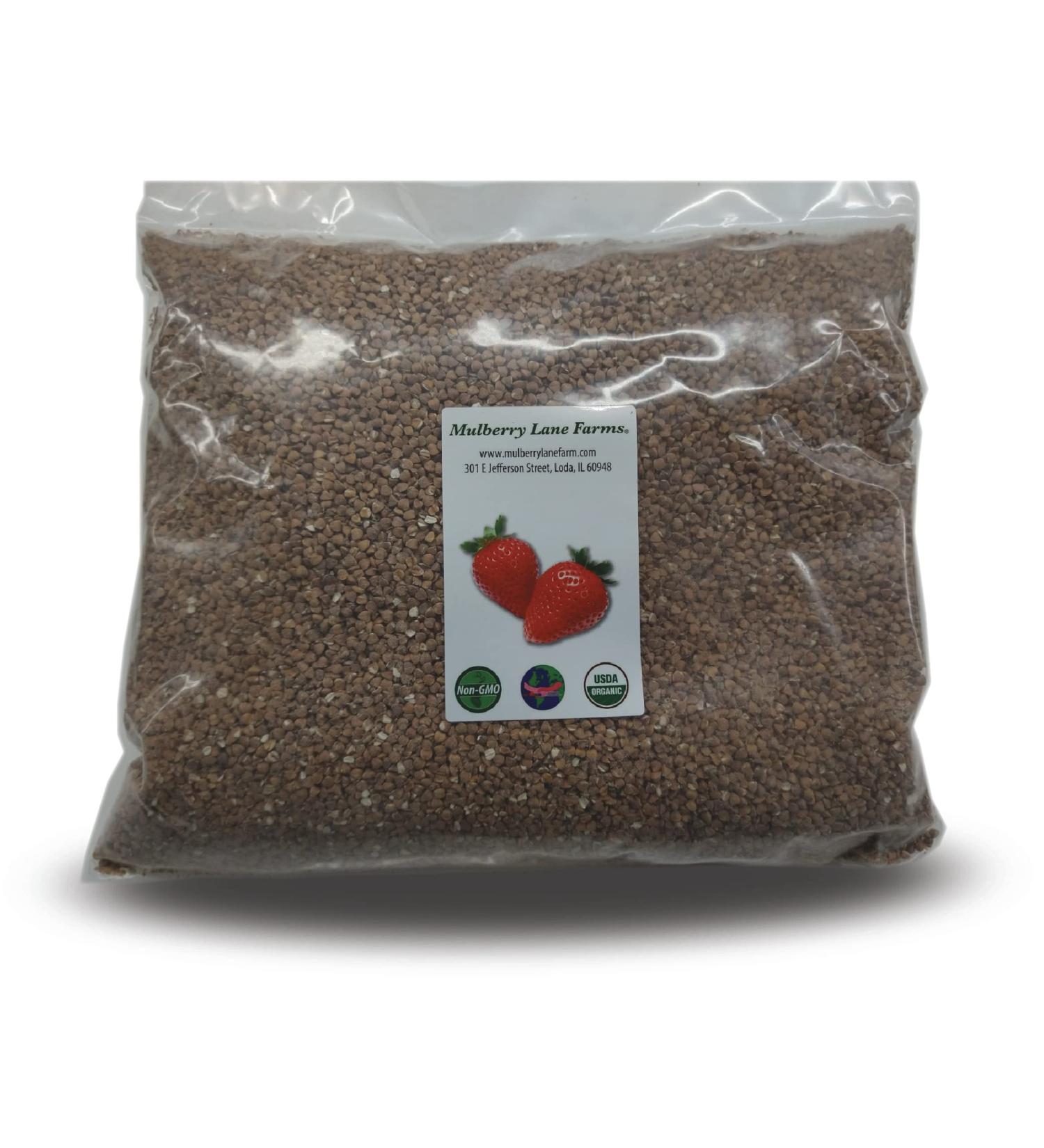Organic Roasted Brown Buckwheat Kasha, 5 lbs - Non-GMO & USDA Certified, USA Grown | Mulberry Lane Farms - Buy Online on GoSupps.com