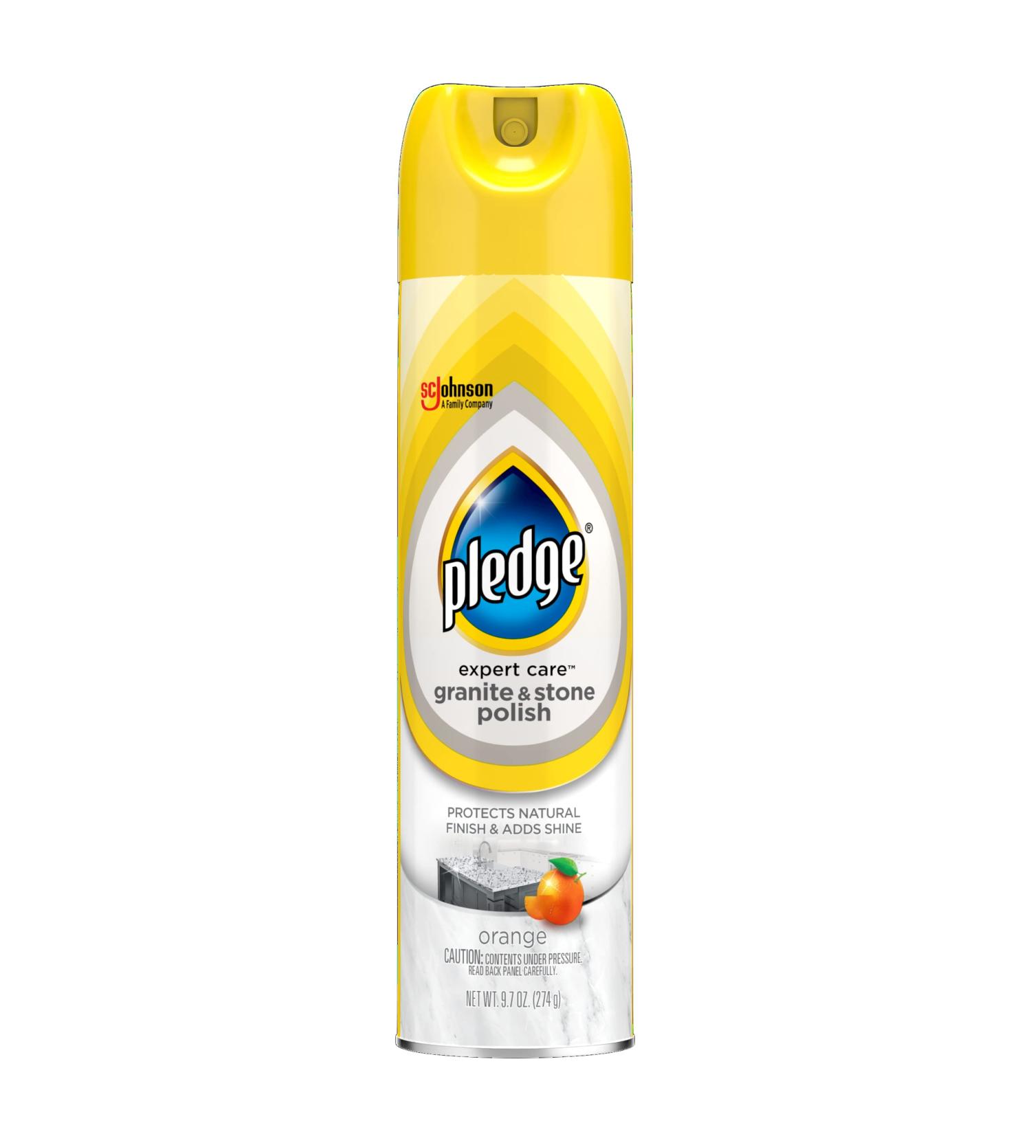 Buy Pledge Granite and Marble Cleaner Spray - Citrus Sunshine 9.7 oz | Effective International Shipping - Buy Online on GoSupps.com