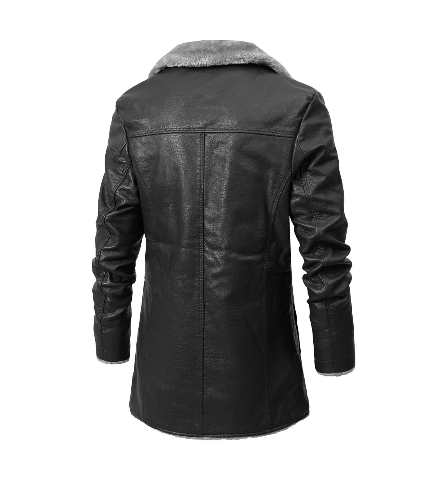 Hanxiulin Men's Oversized Plush Hoodie Coat - Warm Breathable Winter Jacket 3XL Black - Buy Online on GoSupps.com