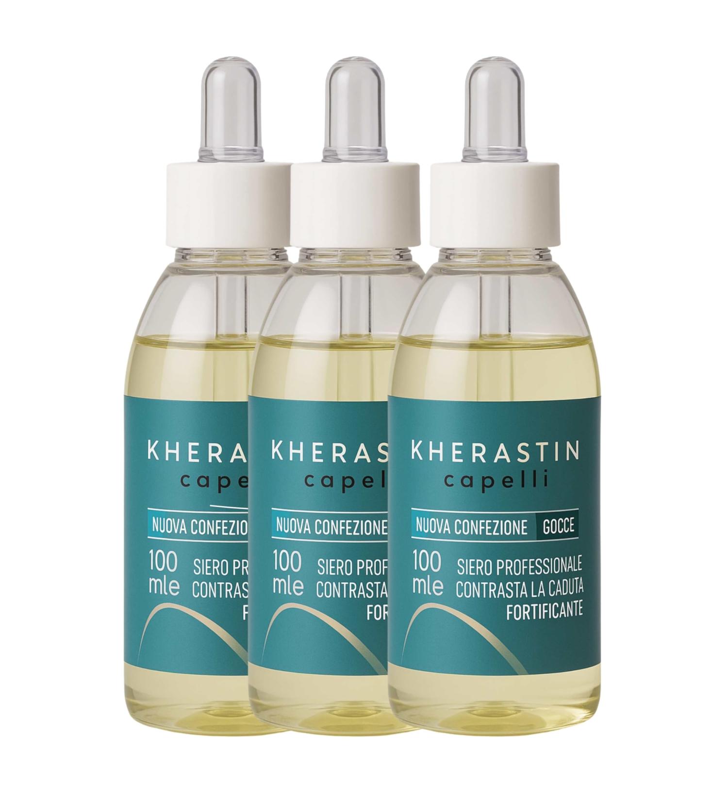  ALOHALABS Kherastin Drops 400 ml Extra Strong Hair Loss Treatment Strengthens the Bulb and Stimulates Growth Men and Women Natural Strengthening (medium) - Buy Online on GoSupps.com