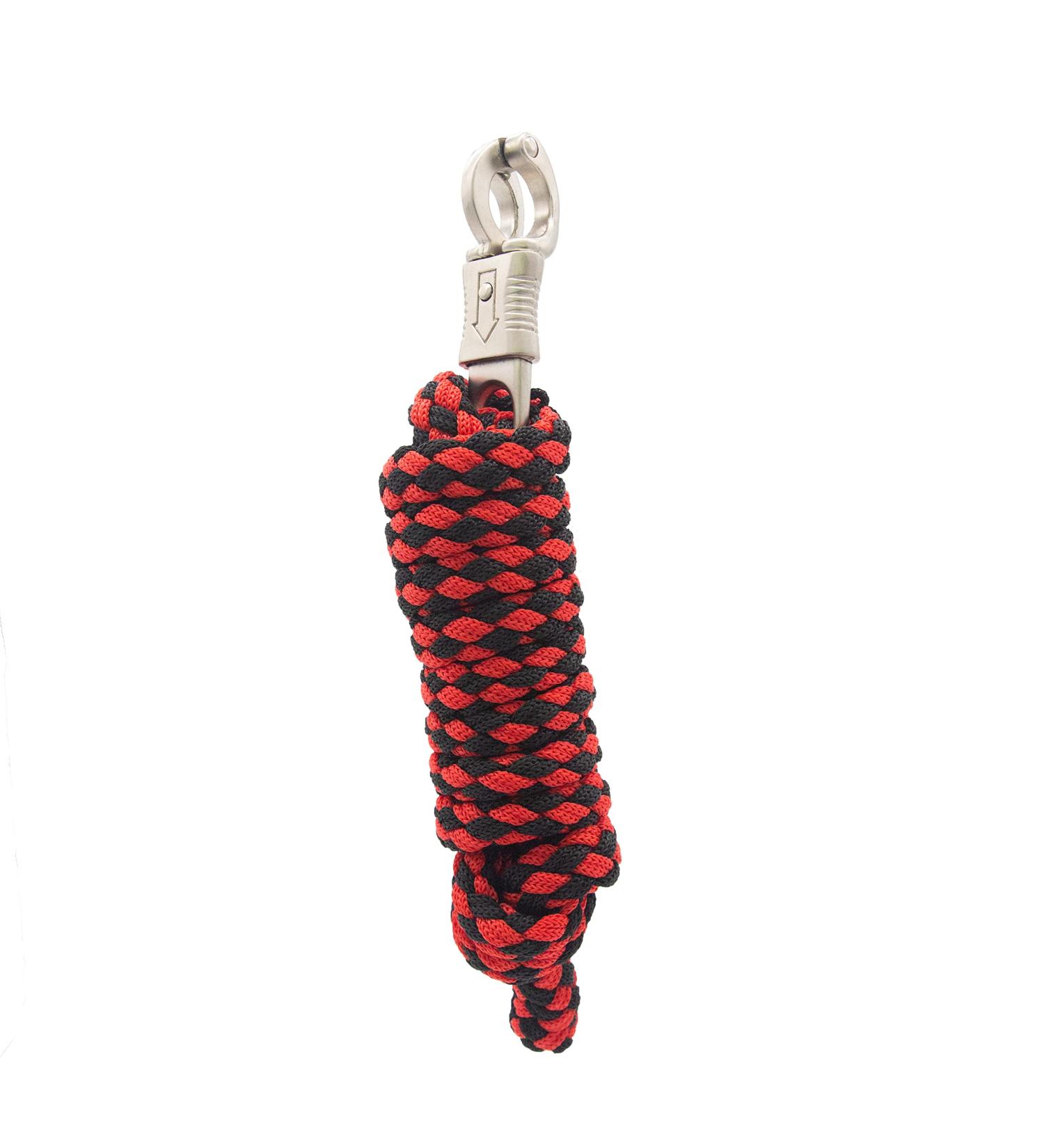 Buy Pfiff 101933 Braided Lead Rope with Panic Hook - 210 cm Red | International Shipping Available - Buy Online on GoSupps.com