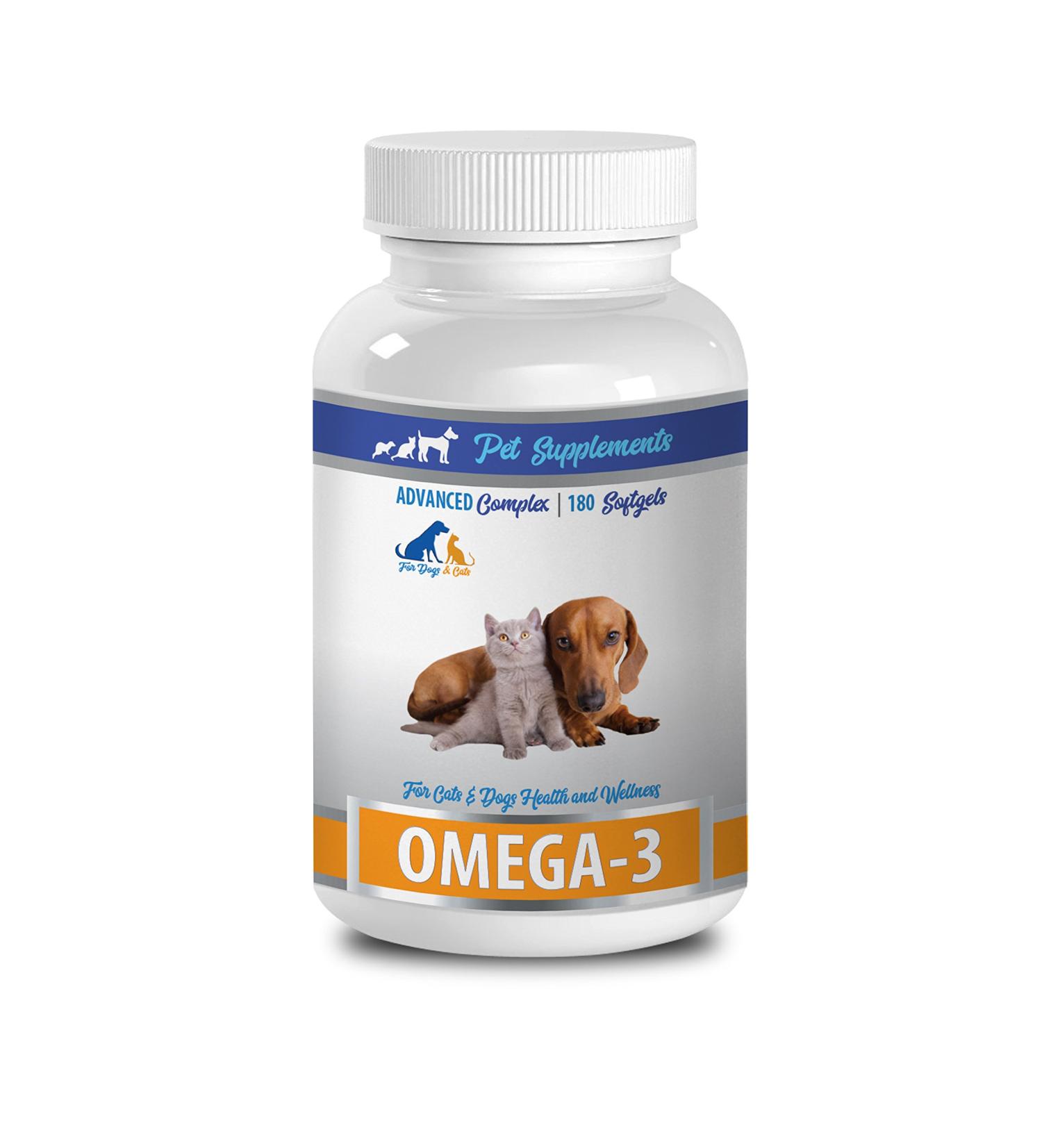 Brain Health for Dogs - Omega 3 - for Dogs and Cats - Health and Wellness - Omega 3 for Dogs Capsule - 1 Bottle (180 Softgels) - Buy Online on GoSupps.com