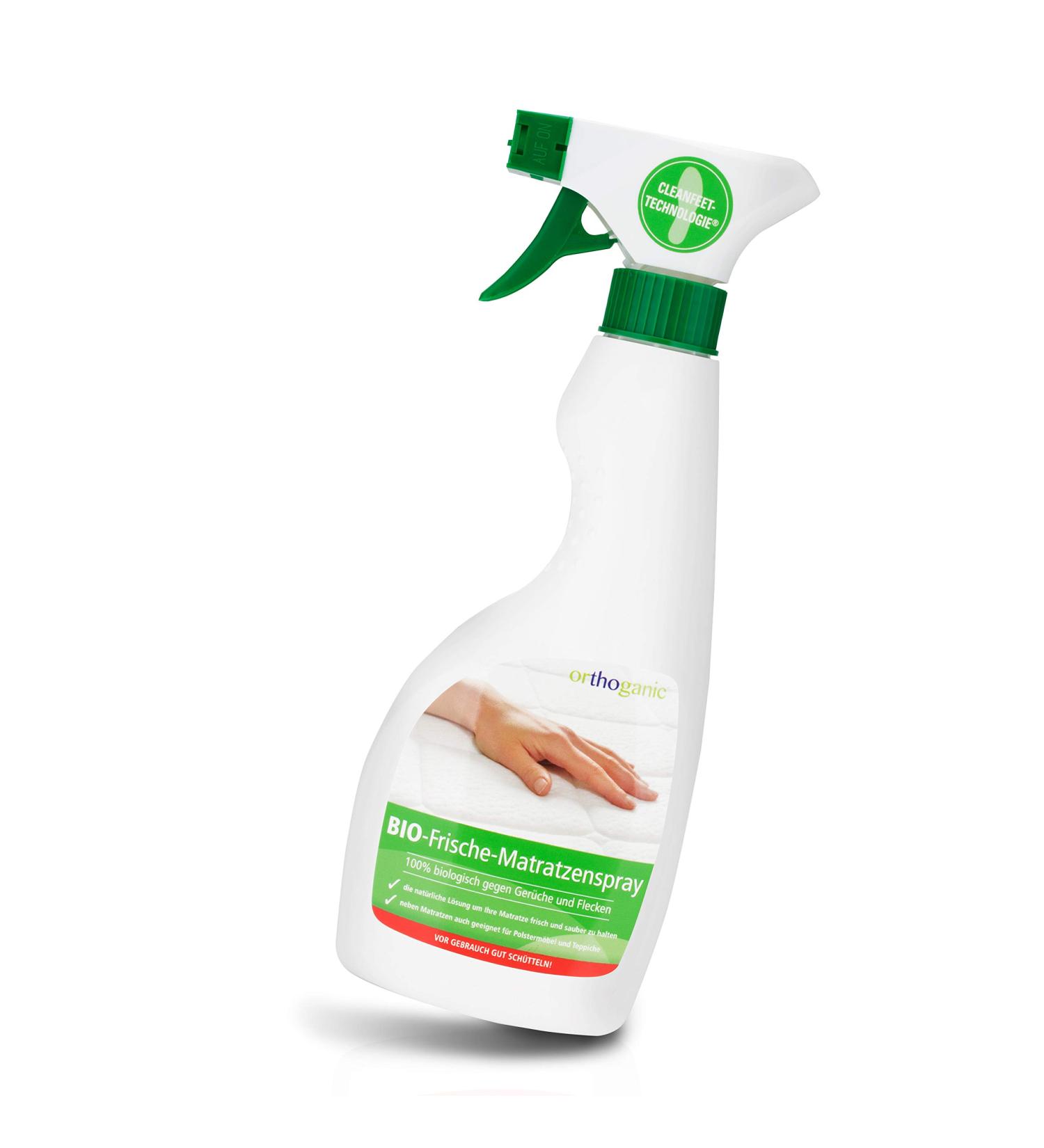 Orthoganic Mattress Spray - 100% Natural Stain & Odor Remover | Effective Against Mites & Urine Stains - Vaga Textile Spray for a Healthy Sleep - Buy Online on GoSupps.com