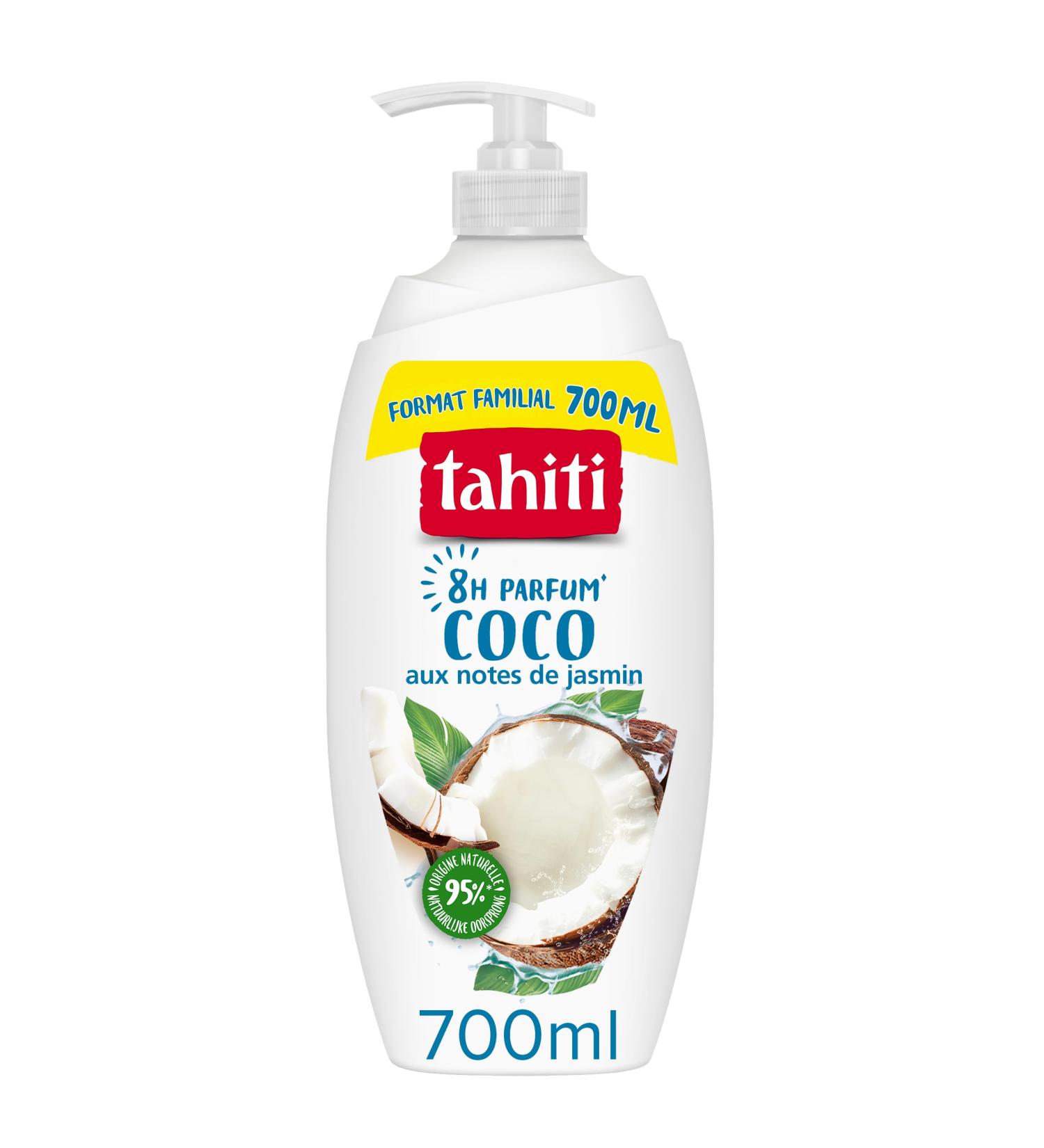  TAHITI TAHITI - Coconut Scented Shower Gel - Pump Size - 700ml - Buy Online on GoSupps.com