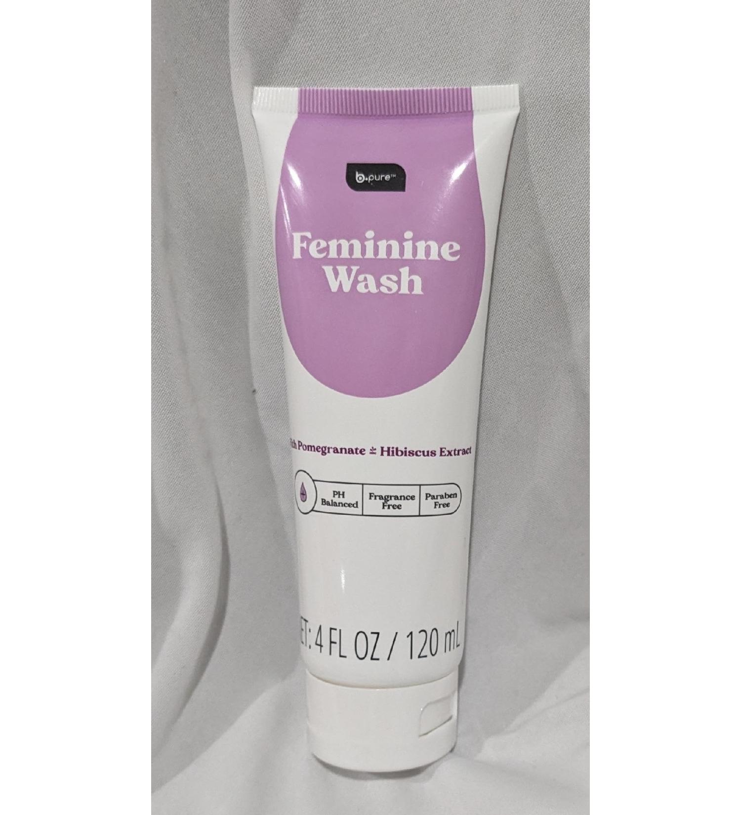 AJS - B-Pure Feminine Wash with Pomegranate and Hibiscus Eztract - 4oz
