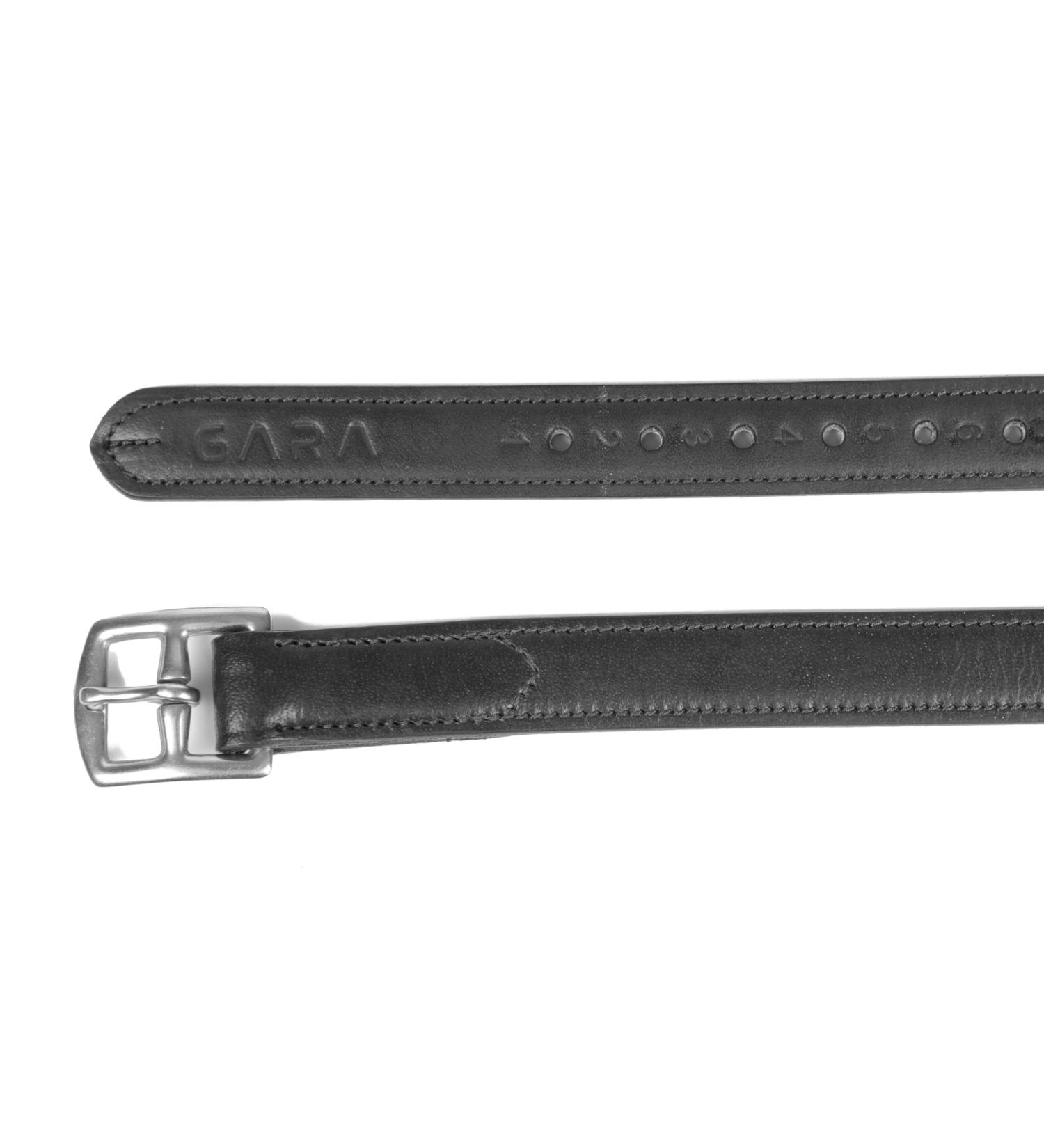 Shires Blenheim Non Stretch Stirrup Leathers 54"x1" Black - Buy Online on GoSupps.com