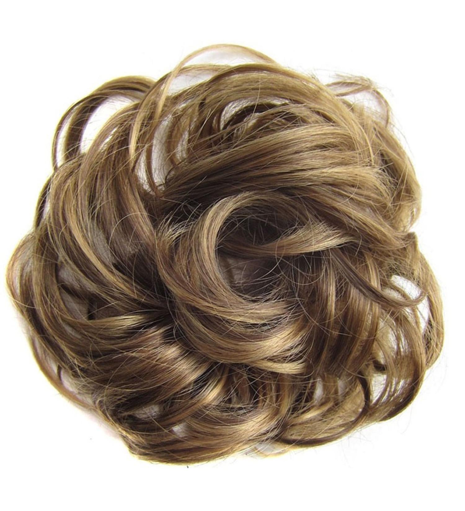 Gemini_mall Hair Gum - Perfect for Hair Knots Ponytails Extensions & Dookhnut Wigs - Blonde Mix 11# - Buy Online on GoSupps.com