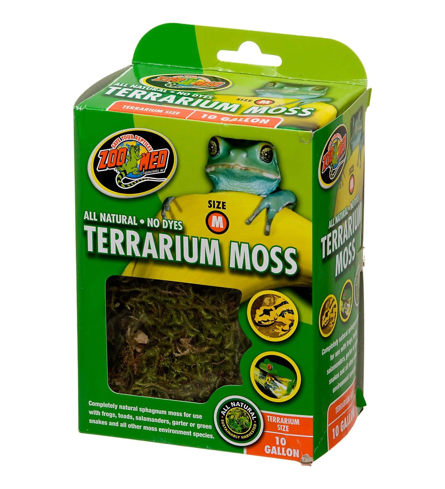 zoomed CF-2ME Terrarium Moss Medium 1.8 Litre Greens