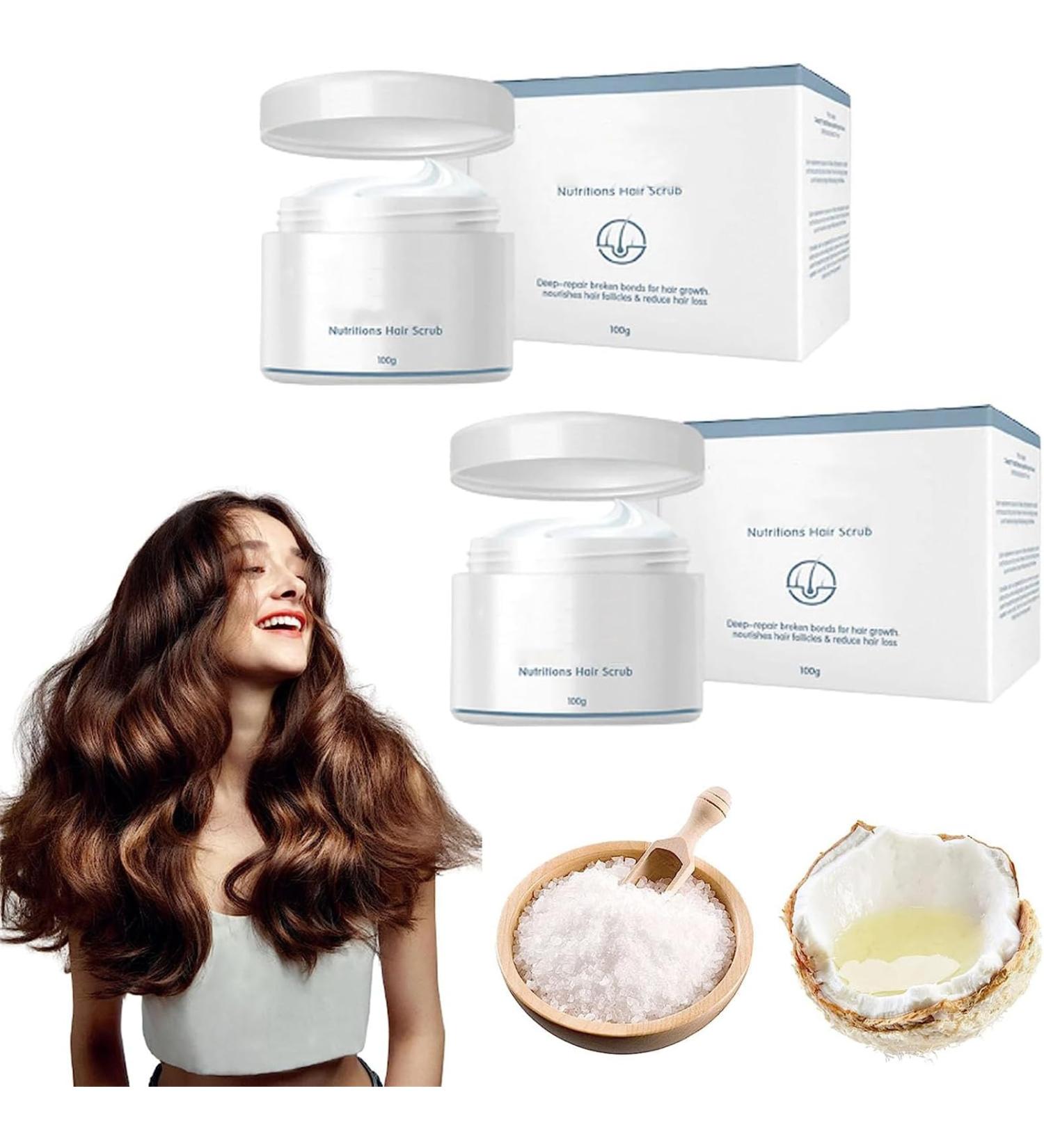 EXQST Nourishing Root Scrub Purifying Scrub for Hair Regrowth Scalp Scrub for Hair Growth Nourishes Hair and Reduces Hair Loss - Buy Online on GoSupps.com