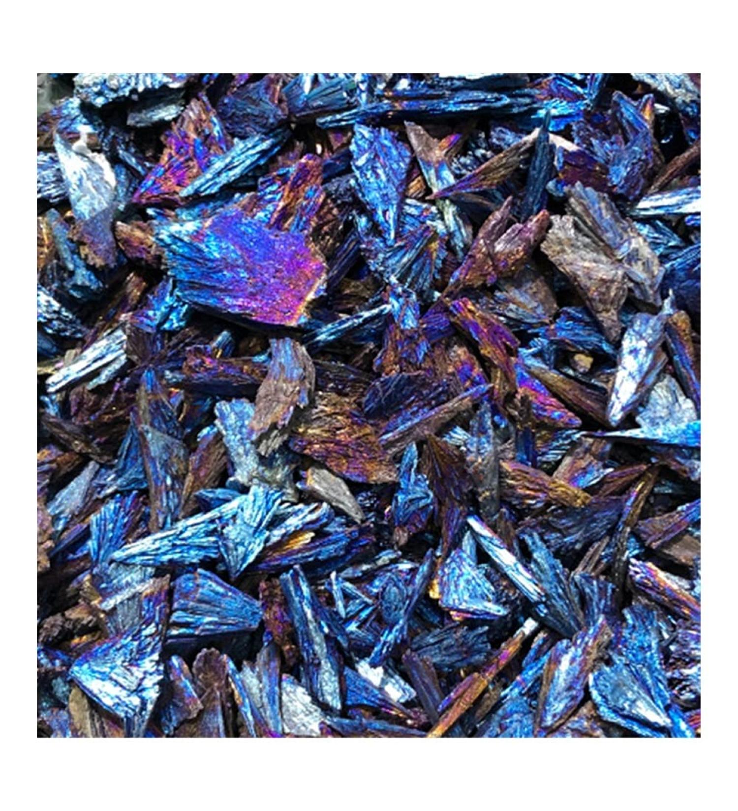Natural Quartz Crystal Jet Stone Rainbow Titanium Tail Cluster Specimen Household yuebang - Buy Online on GoSupps.com