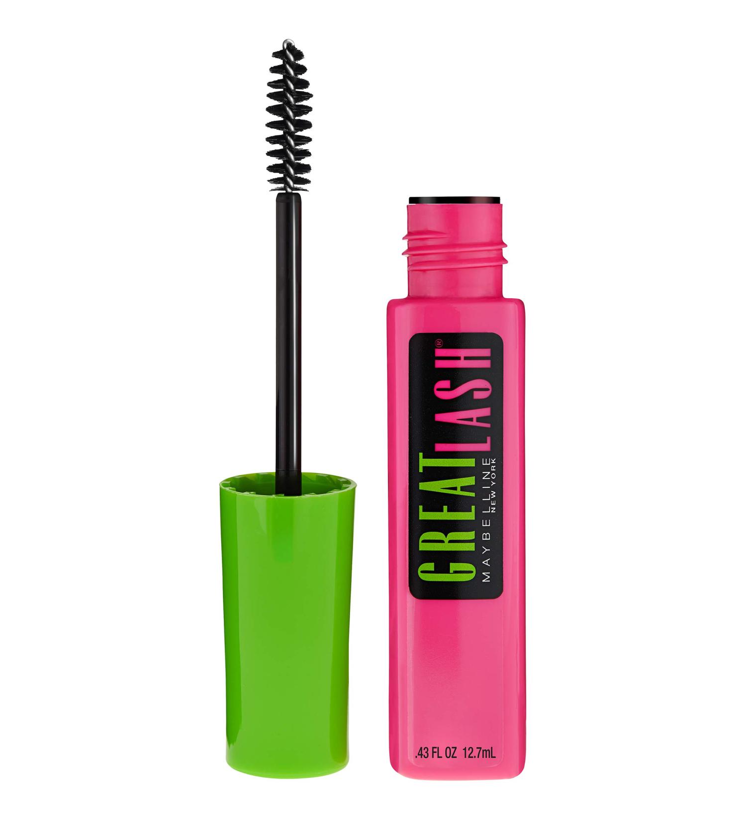 Maybelline Great Lash Washable Mascara Brownish Black 102 0.43 oz (Pack of 6)