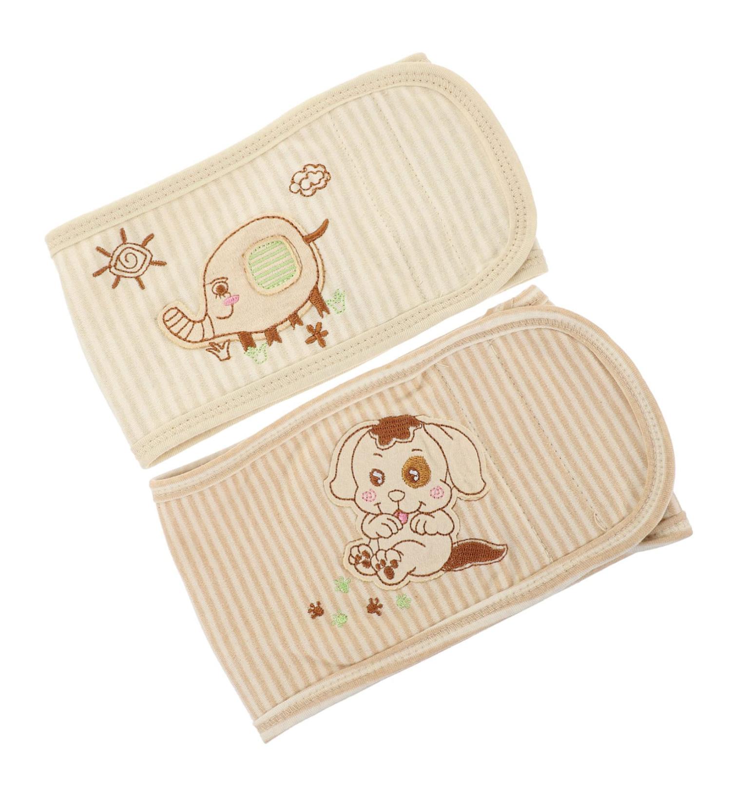 Healifty 2pcs Baby Belly Button Band - Umbilical Cord Care & Hernia Belt for Newborns - Buy Online on GoSupps.com