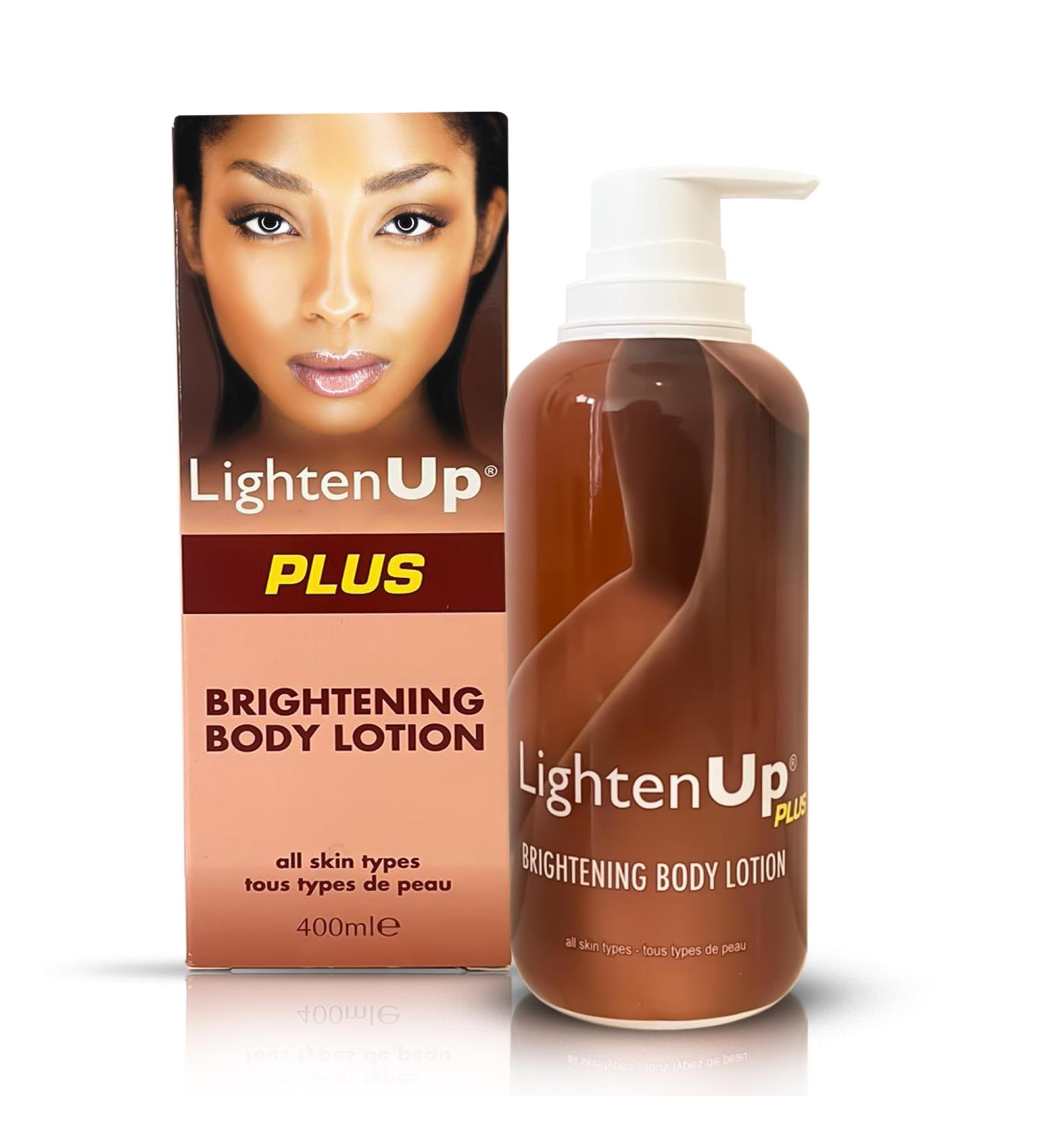 Lightenup Plus Skin-Light Body Lotion 13.5 fl oz - Fade Dark Spots Elbow & Armpit Treatment with Shea Butter & Alpha-Arbutin - Buy Online on GoSupps.com