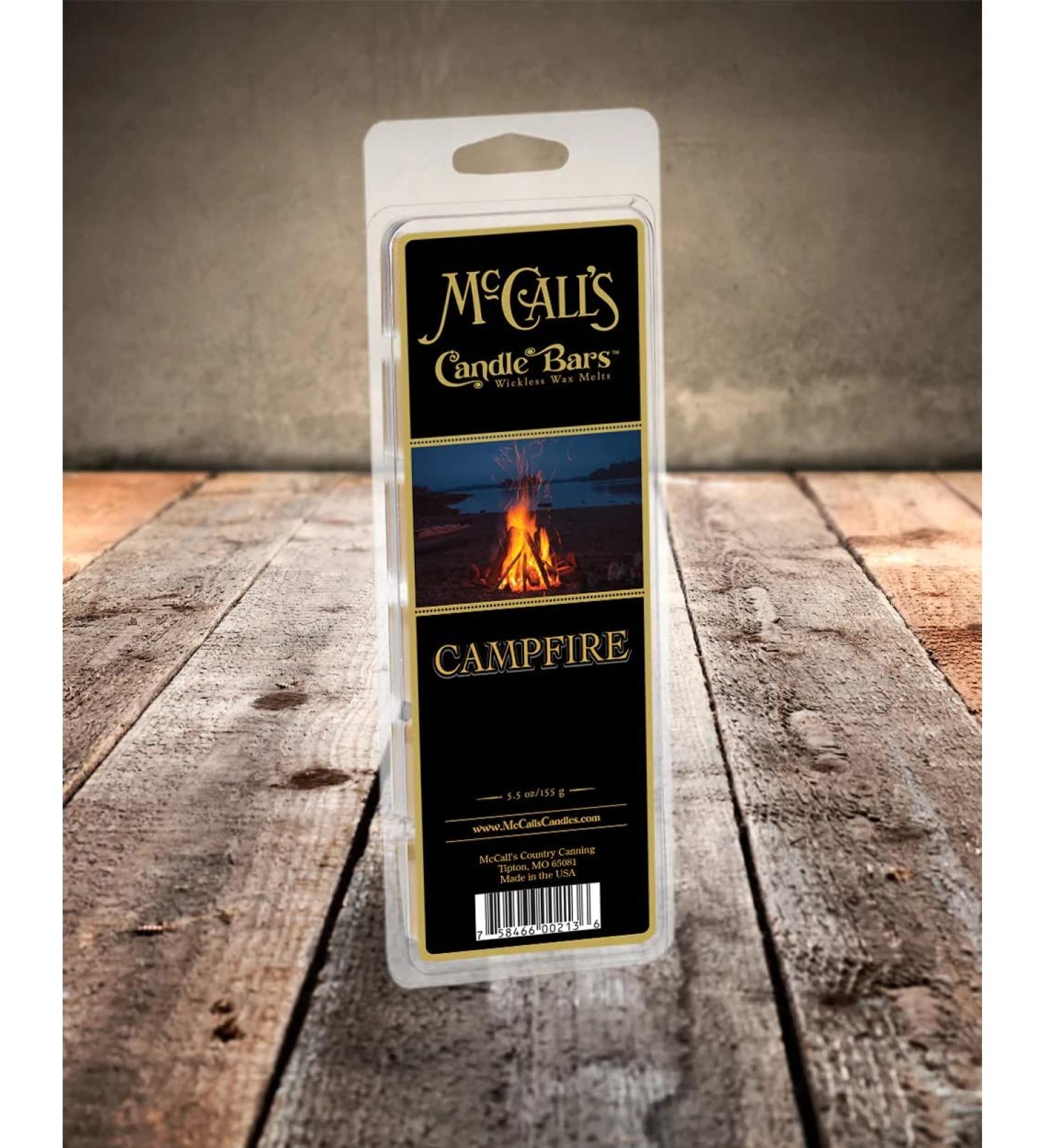 Buy McCalls Campfire Candle Bars - 5.5 oz | Premium Scented Wax Melts for International Shipping - Buy Online on GoSupps.com