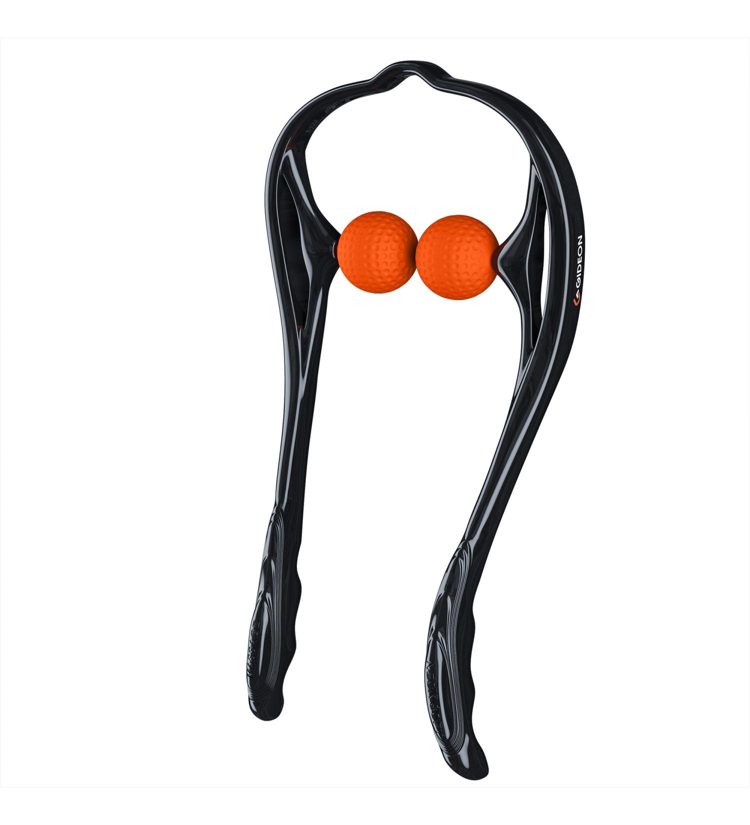 Gideon Neck and Shoulder Therapeutic Self-Massage Tool - Deep Tissue Dual Trigger Point Massager - Buy Online on GoSupps.com