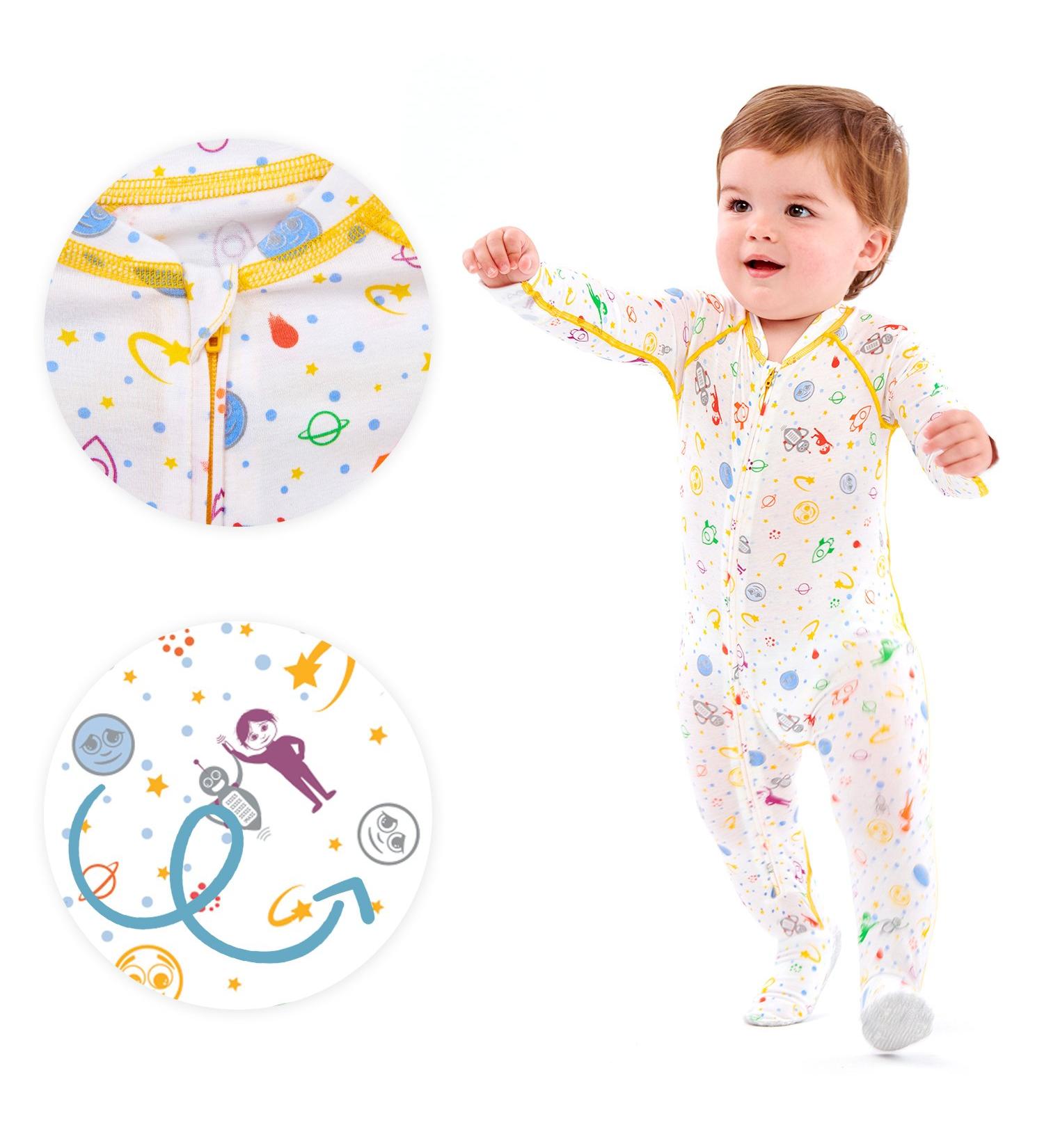 Eczema Sleep Suit for Babies | Itch Relief & Wet Wrap Suit | 0-6M (15-18lbs / 27 Tall) - Buy Online on GoSupps.com