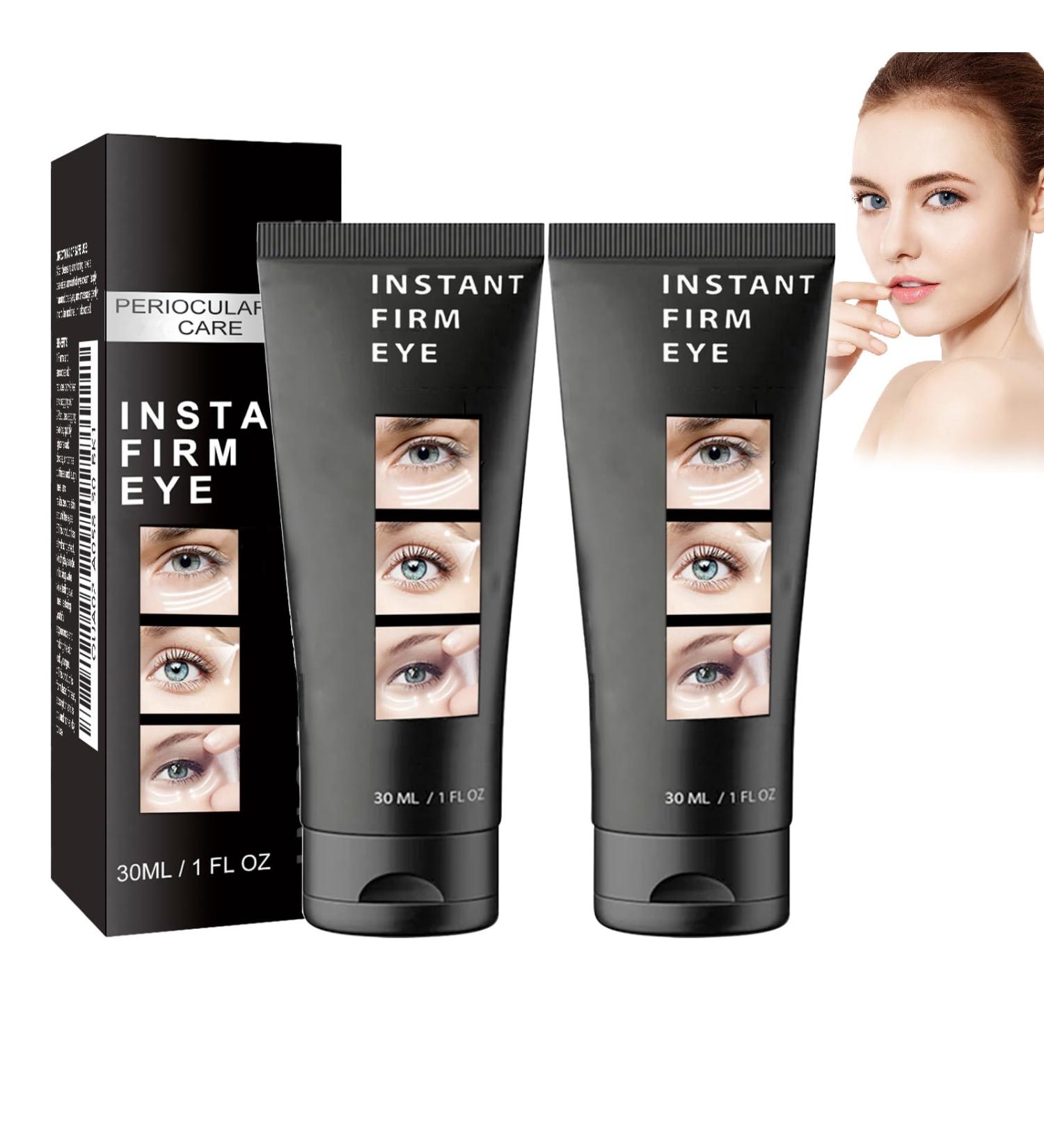  Hengxuan Set of 2 Instant Firming Eye Creams - Firming Eye Cream - For Dark Circles - Immediate Eye Care - For Puffiness and Under-Eye Bags - Buy Online on GoSupps.com