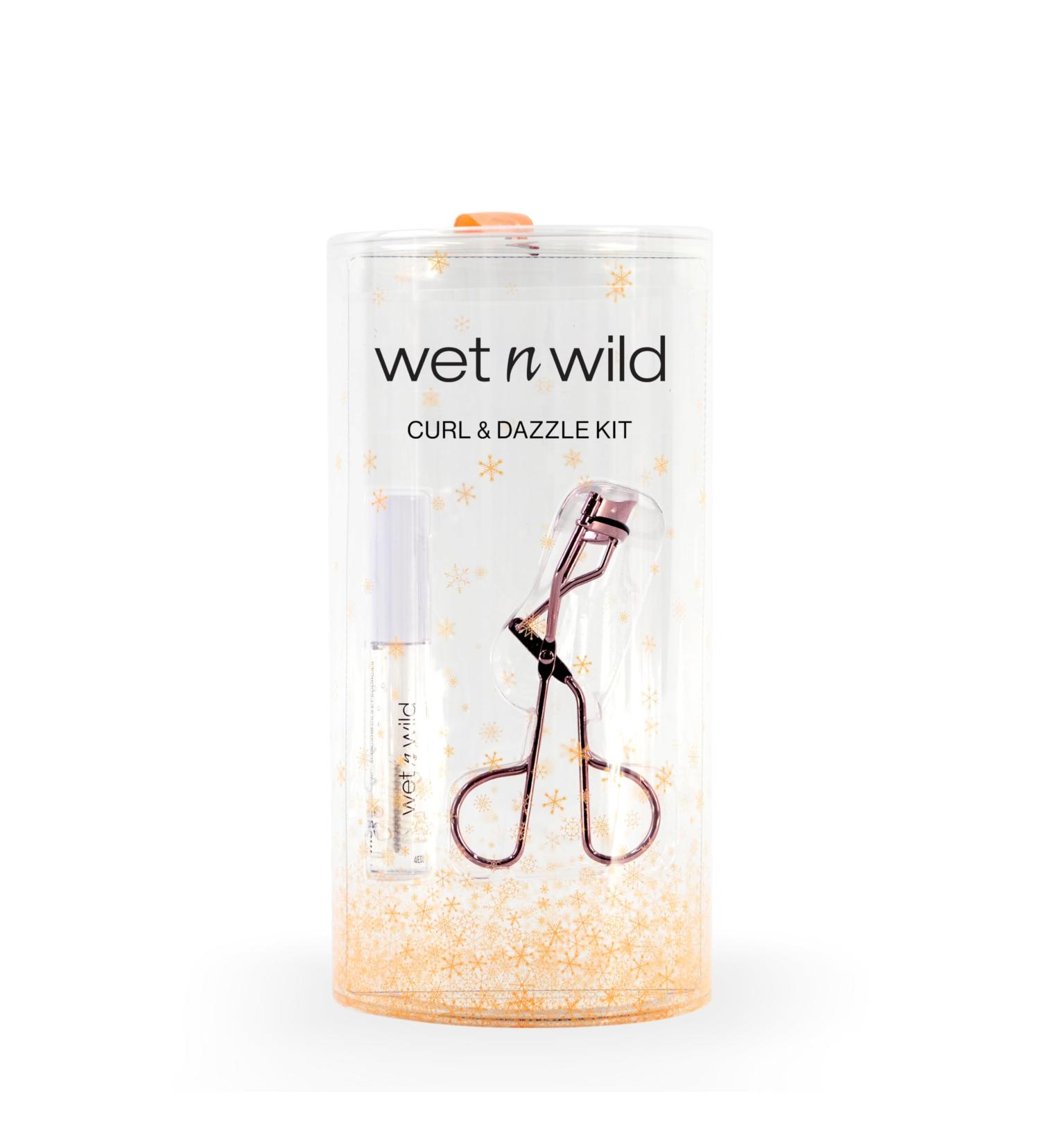 Wet N Wild Curl And Dazzle Kit Eye Set with Clear Mascara and Eyelash Curler Formula Enriched with Vitamin E and Soy Protein Natural and Nourishing Effect Makeup Gift Set - Buy Online on GoSupps.com