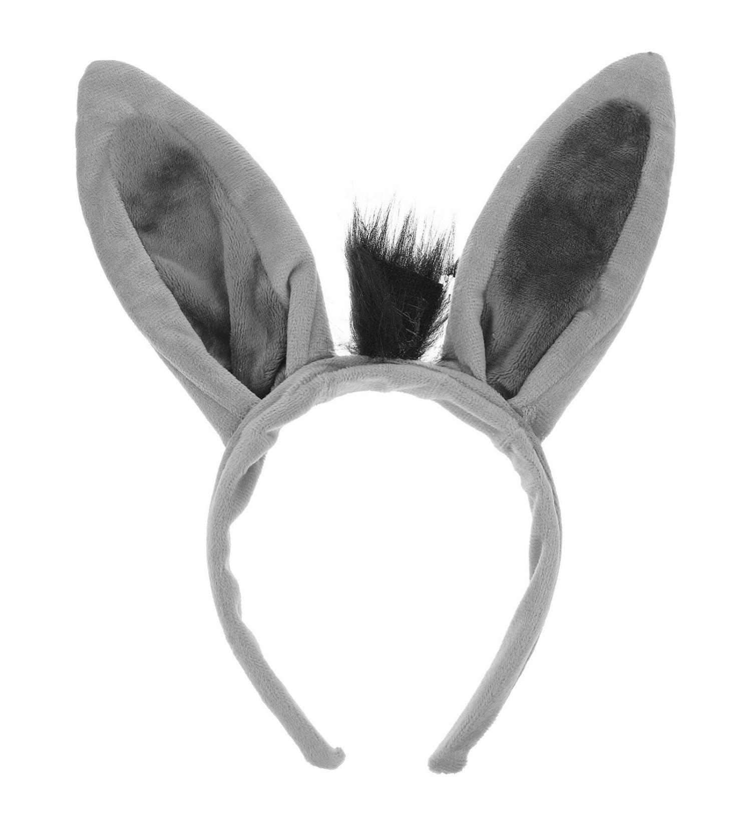 JOINPAYA Donkey Ears Hair Hoop: Donkey Headband Animal Headband Donkey Ears Headband for Halloween Carnival Party - Buy Online on GoSupps.com