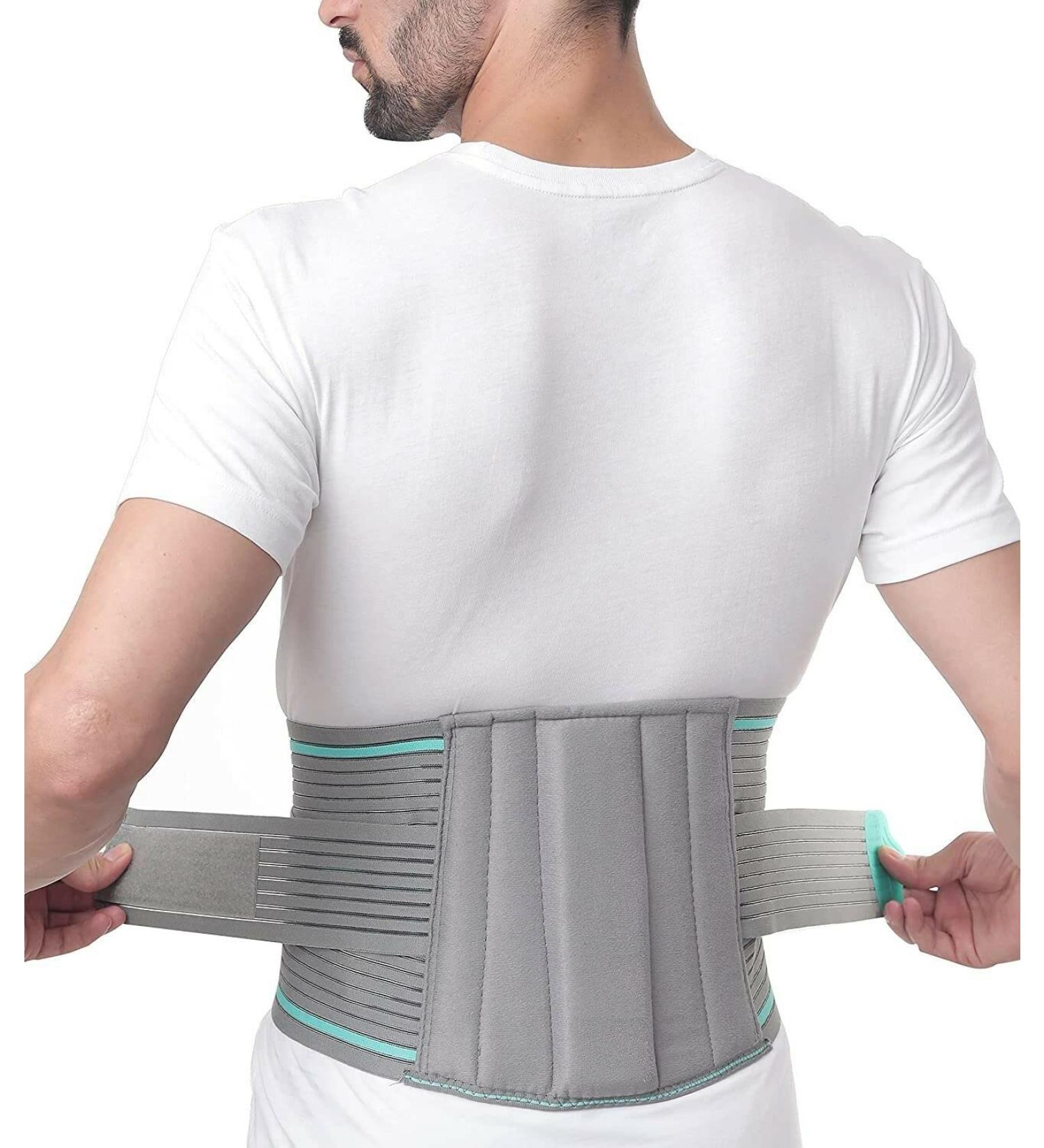 Span Lumbo Sacral Belt Grey Medium 1 Unit