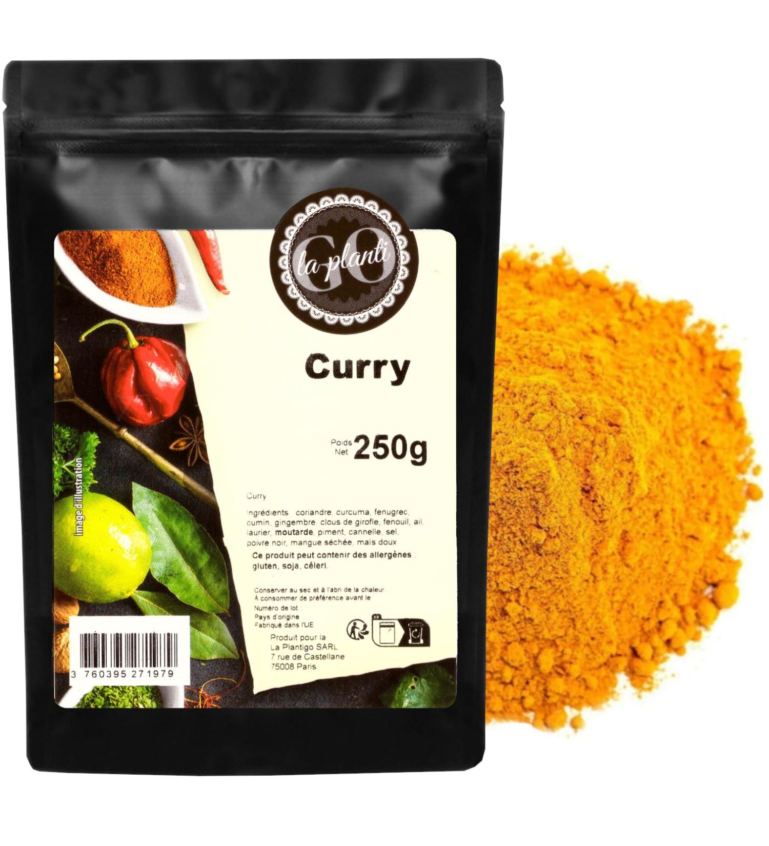  LA PLANTIGO Curry 250g - LA PLANTIGO - Buy Online on GoSupps.com