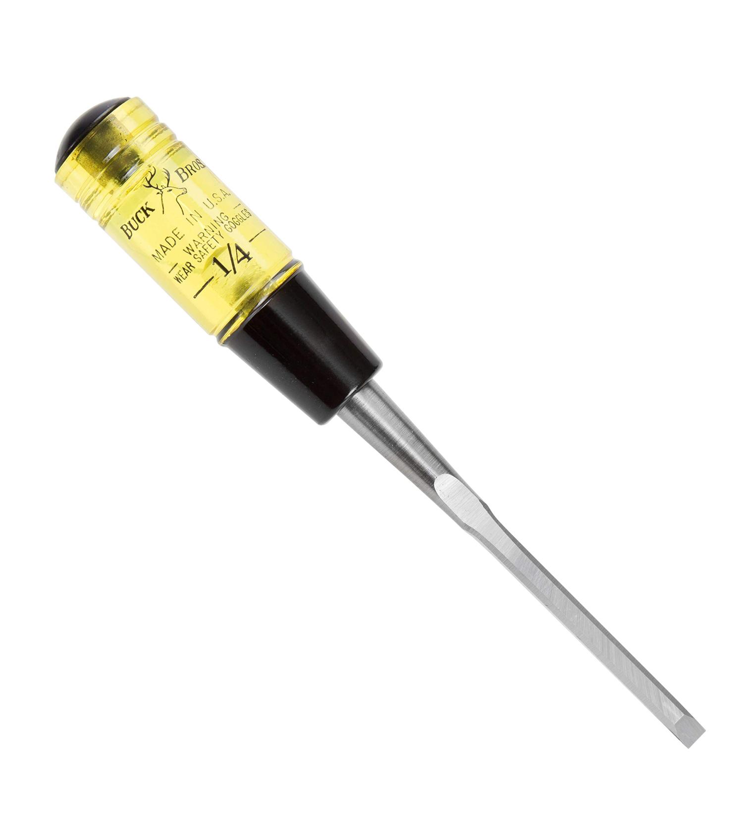 Buck Brothers 120101BC 1/4 Inch x 5 Inch Professional Wood Chisel  Woodwork Chisel  For Woodworkers Tool Set  For Wood Chisel Sets  Carpentry Tools 1/4 - Buy Online on GoSupps.com