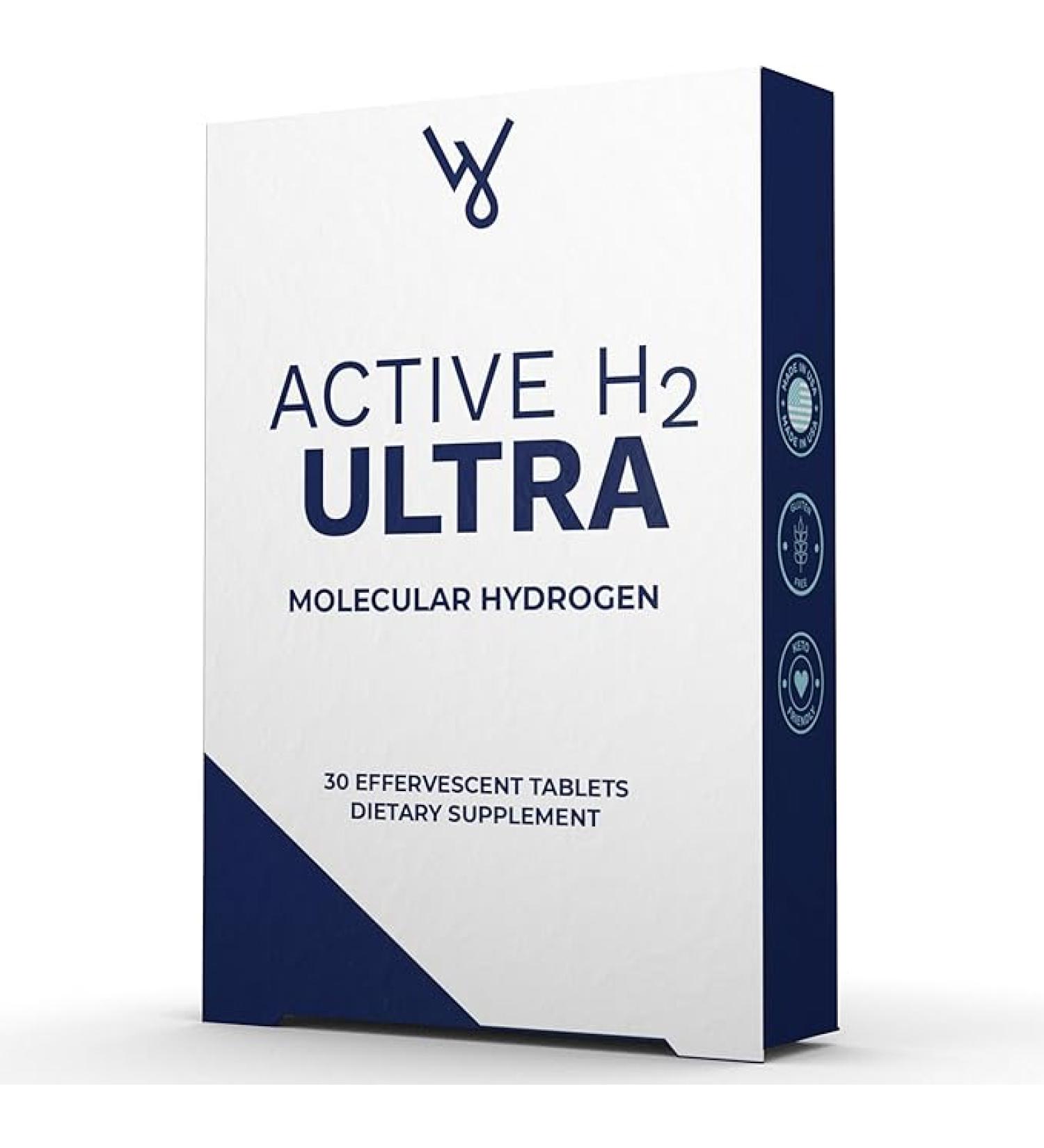 Active H2 Ultra Hydrogen Water Tablet - Boost Health  Support Immunity & Balance Antioxidants | 30 Tablets - Buy Online on GoSupps.com