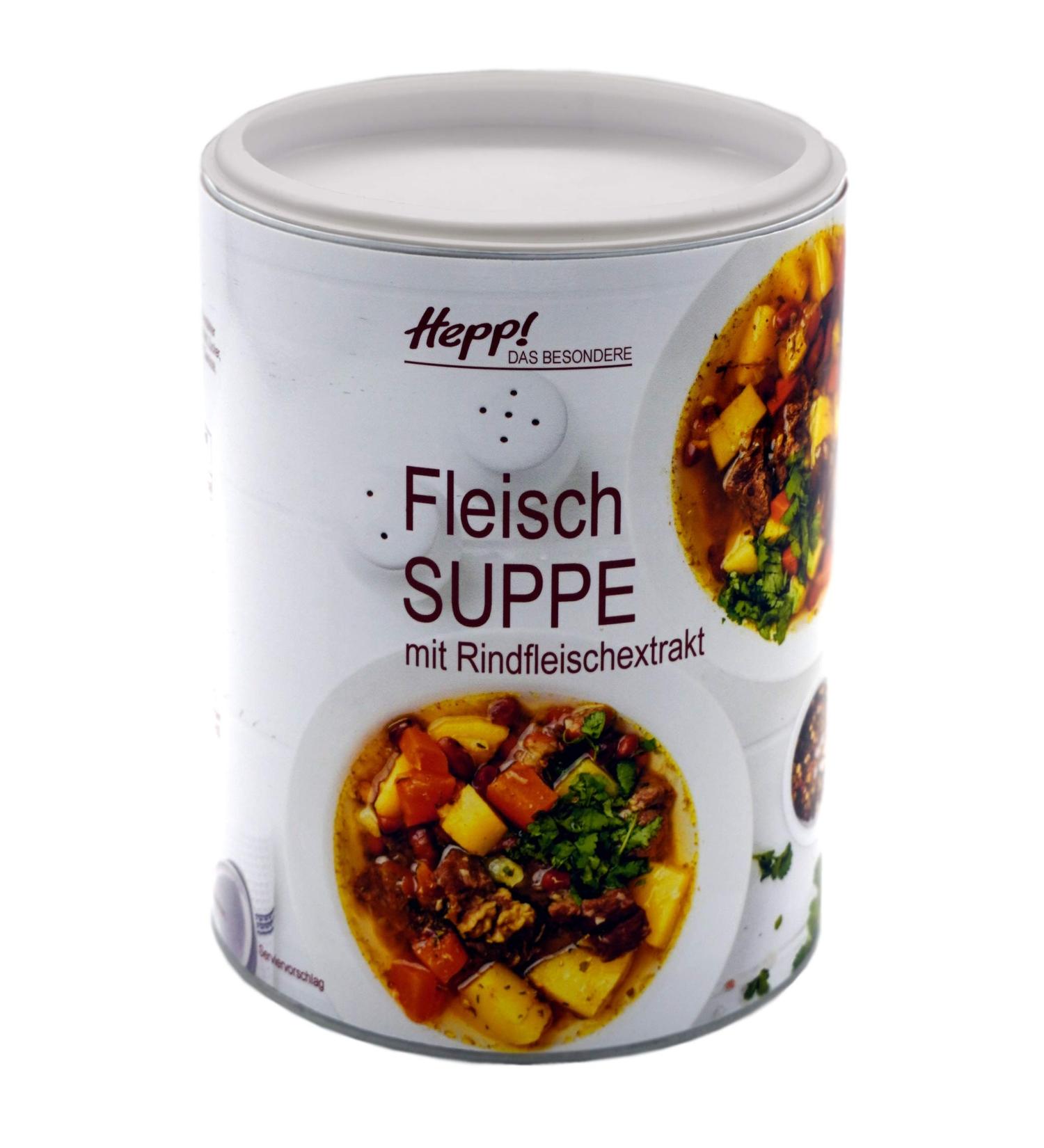 Hepp GmbH & Co KG - Meat soup (600g) 600.0 grams