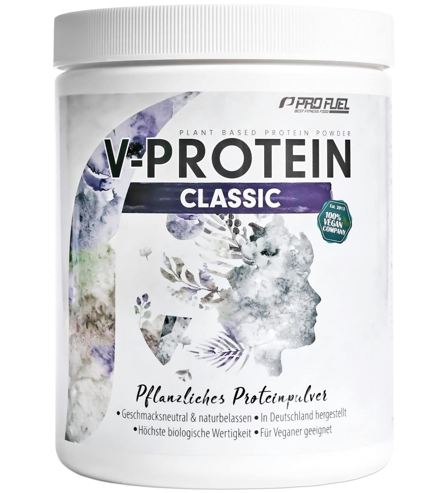 Vegan Protein Neutral 600g | 84% Pure Pea Protein for Baking & Cooking | Natural High-Quality Protein - Aroma & Sweetener Free - Buy Online on GoSupps.com