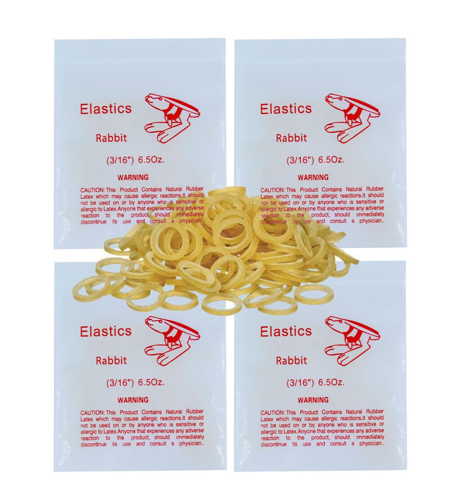400 Pack Orthodontic Elastics Dental Rubber Bands - Heavy 6.5 Oz 3/16'' (4.8mm) - Buy Online on GoSupps.com