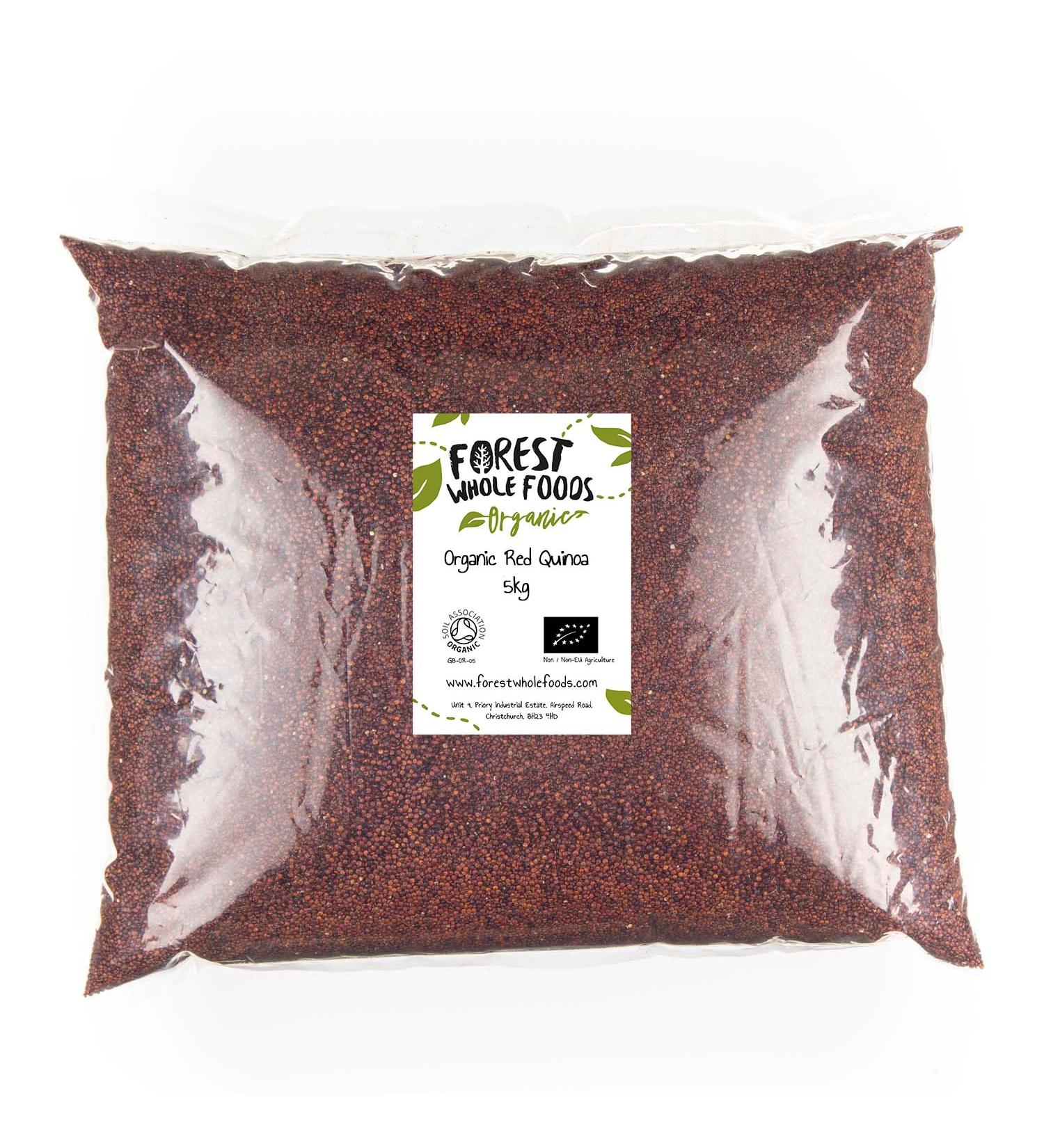 Forest Whole Foods Organic Red Quinoa (5kg)