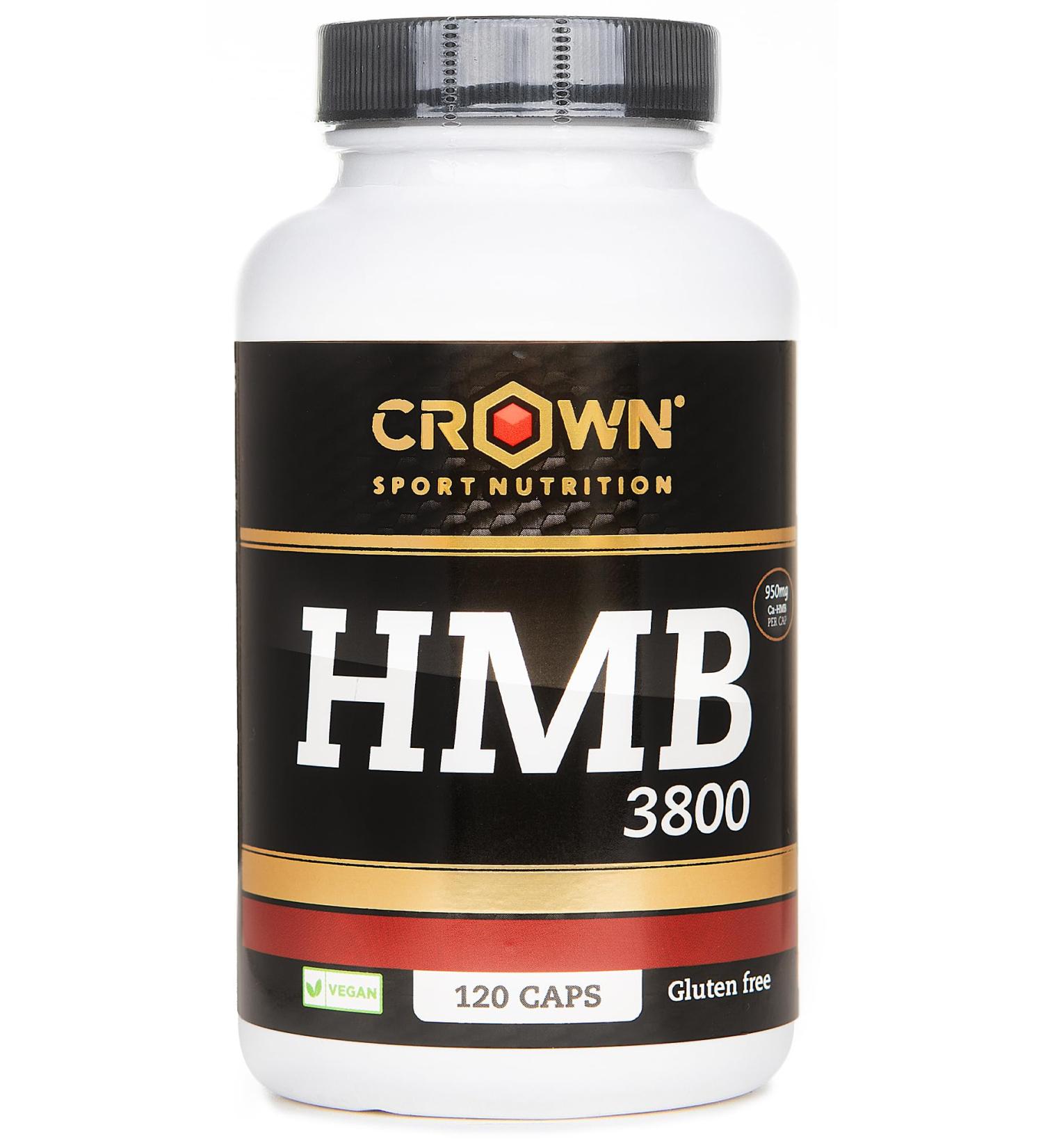 Crown Sport Nutrition HMB 3800950 mg 120 caps scientific serving of HMB per serving - Buy Online on GoSupps.com
