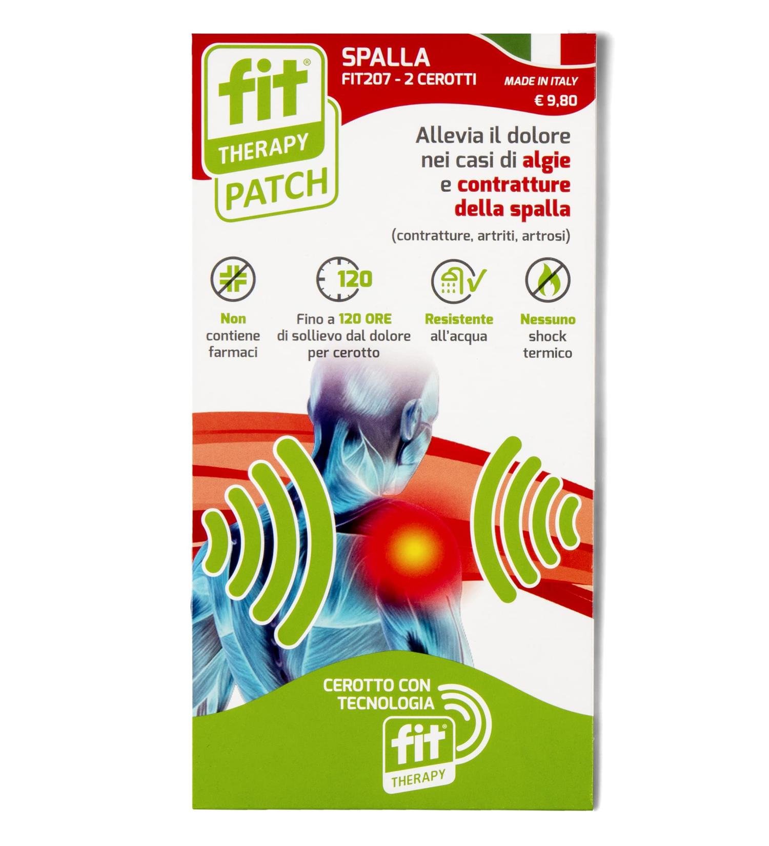 FIT Shoulder Support - 2 Patches for Pain Relief | Fit Therapy Patch - International Shipping Available - Buy Online on GoSupps.com