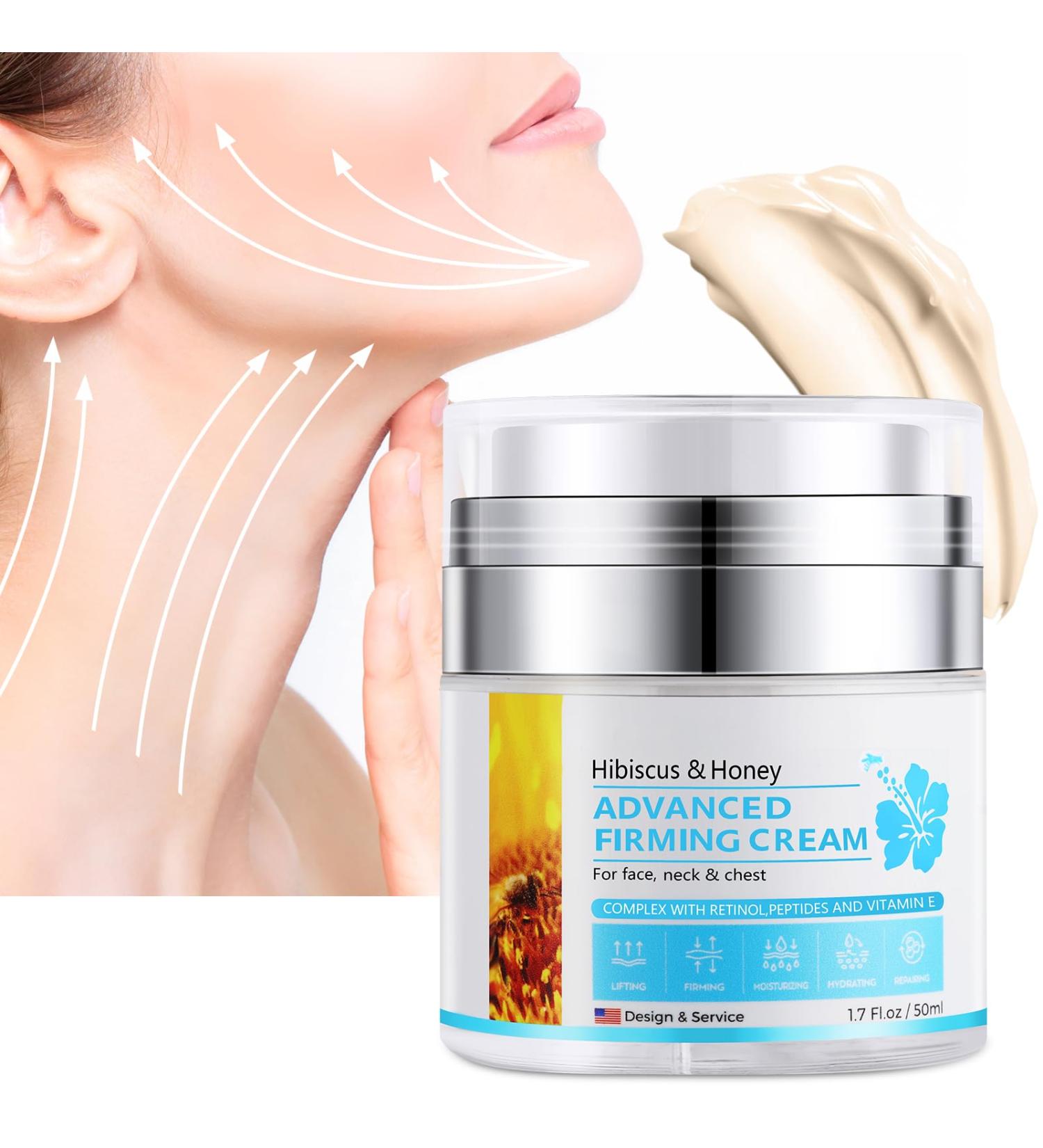 Lucoss Neck and Face Firming Cream Lifting Firming & Hydrating Anti Wrinkle Cream for Women Skin Tightening Lifting Cream -50ml 1 Fl Oz (Pack of 1) - Buy Online on GoSupps.com