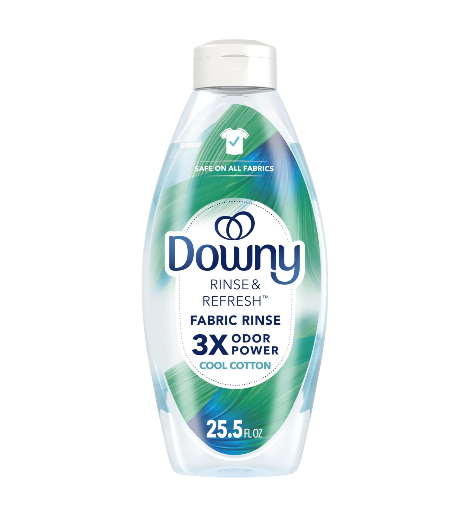 Buy Downy Liquid Rinse & Refresh Fabric Rinse - Cool Cotton Scent 25.5 oz | International Shipping Available - Buy Online on GoSupps.com