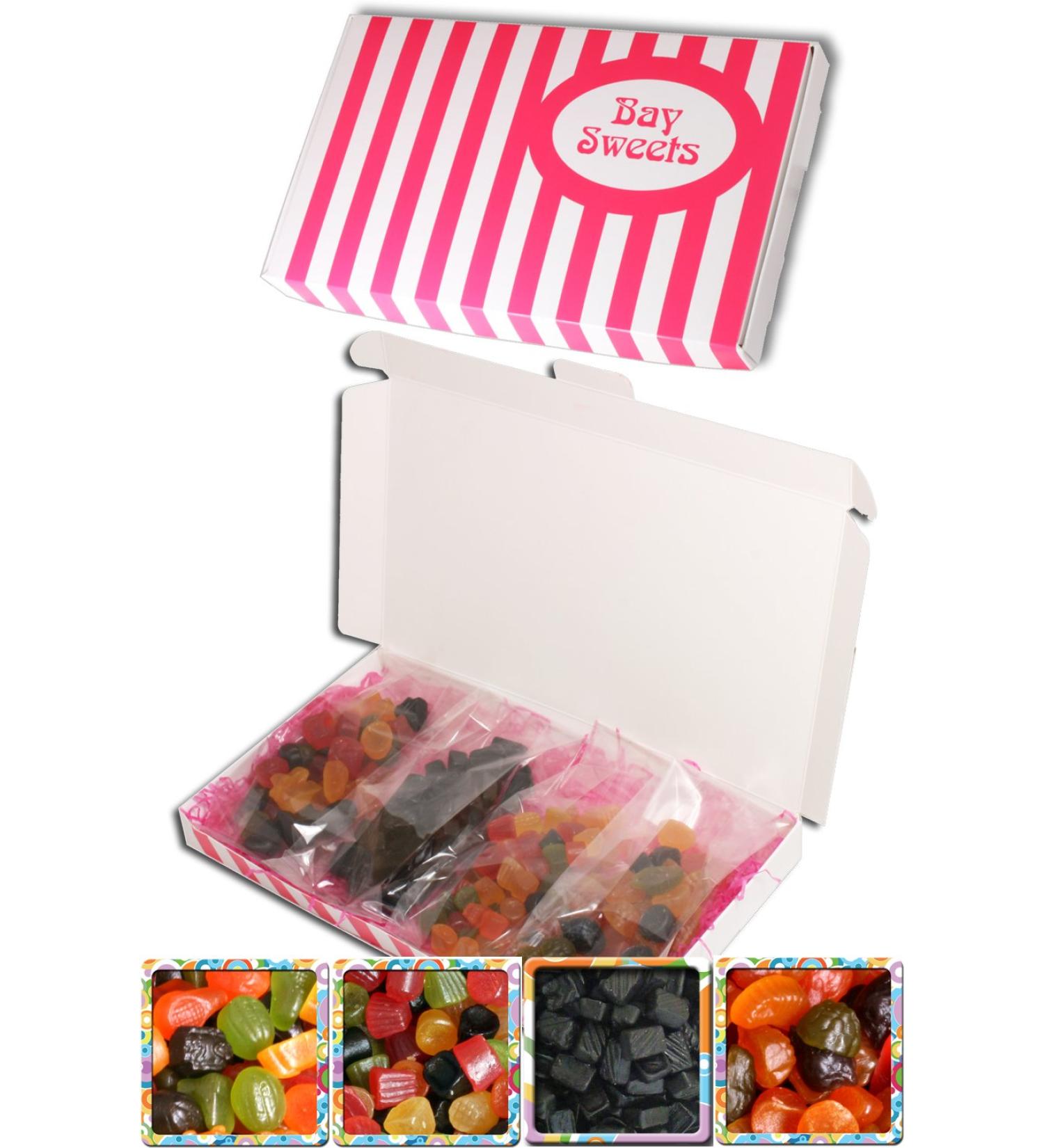 Gift Sweets - 125g Lion Football Gums 125g Lion Midget Gems 125g Lion Liquorice Gums & 125g Lion Fruit Salad Gums - Buy Online on GoSupps.com