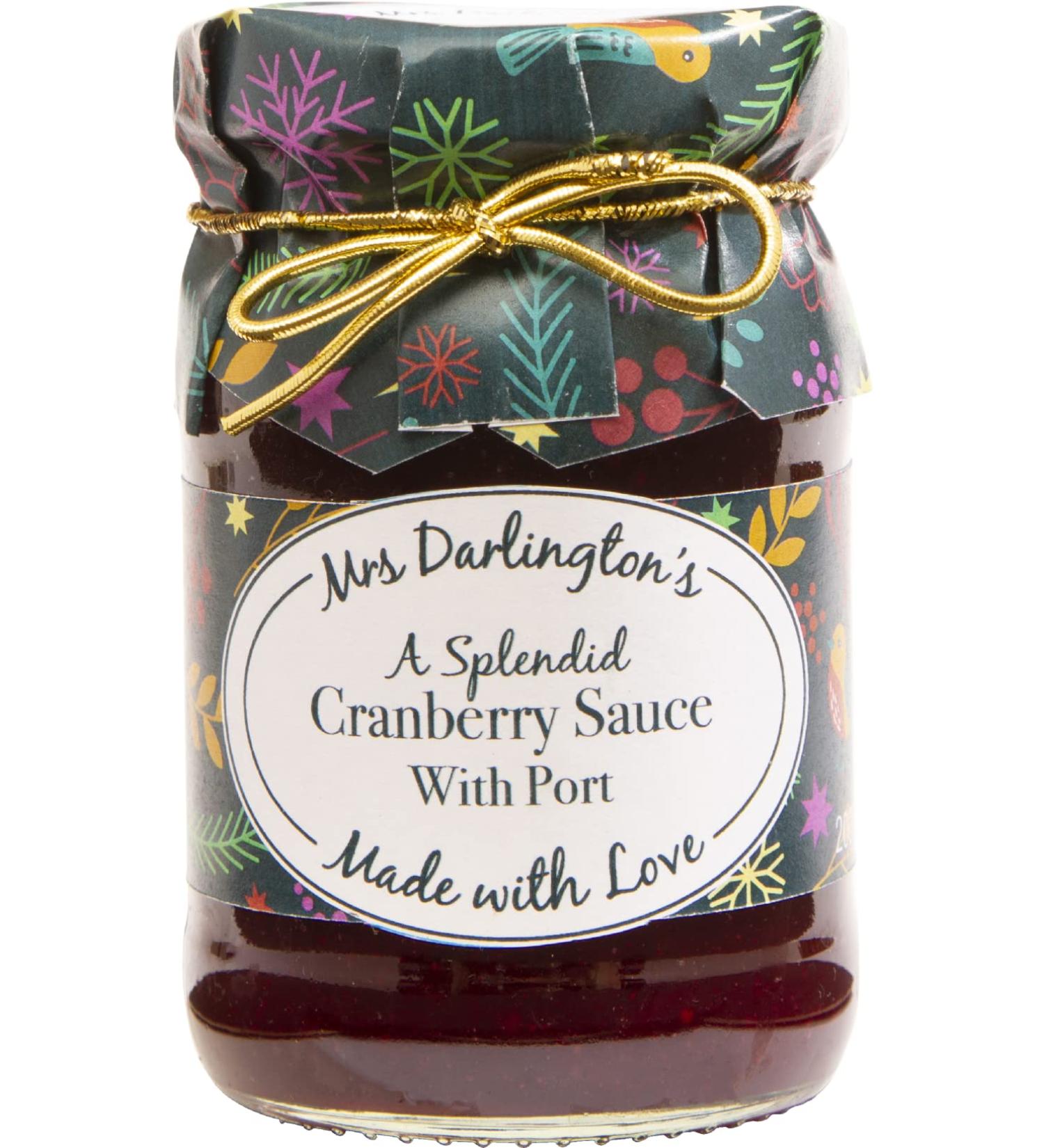 Mrs Darlington's Cranberry Sauce with Port 200g