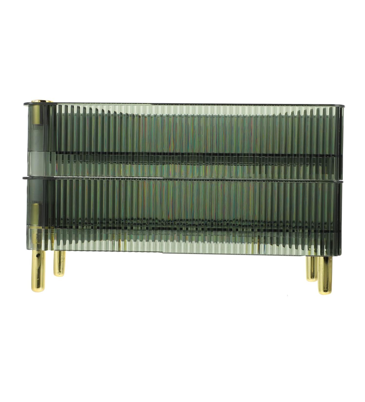 Healeved Box Container Plastic Organizer Preservation Household Eggs Fridge Home Multi-layers re-usable Green 26.5X16X10CM - Buy Online on GoSupps.com