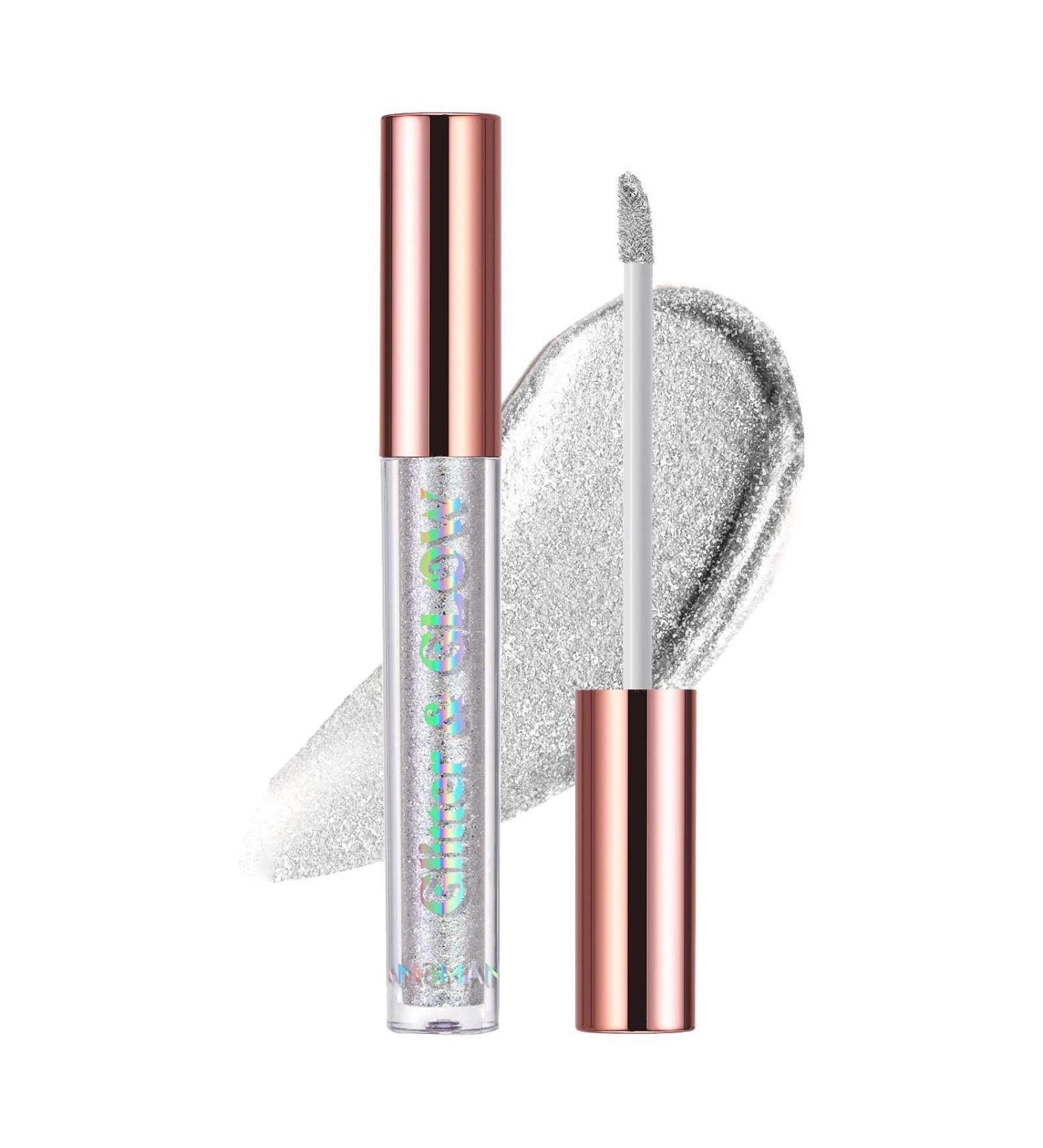 Liquid Shimmer Eyeshadow - Chameleon Gloss Eyeshadow Metallic Shimmer Eye Shadow Waterproof Long Lasting Quick-Drying Sparkling Eye Shadow Makeup Aezon 01# - Buy Online on GoSupps.com