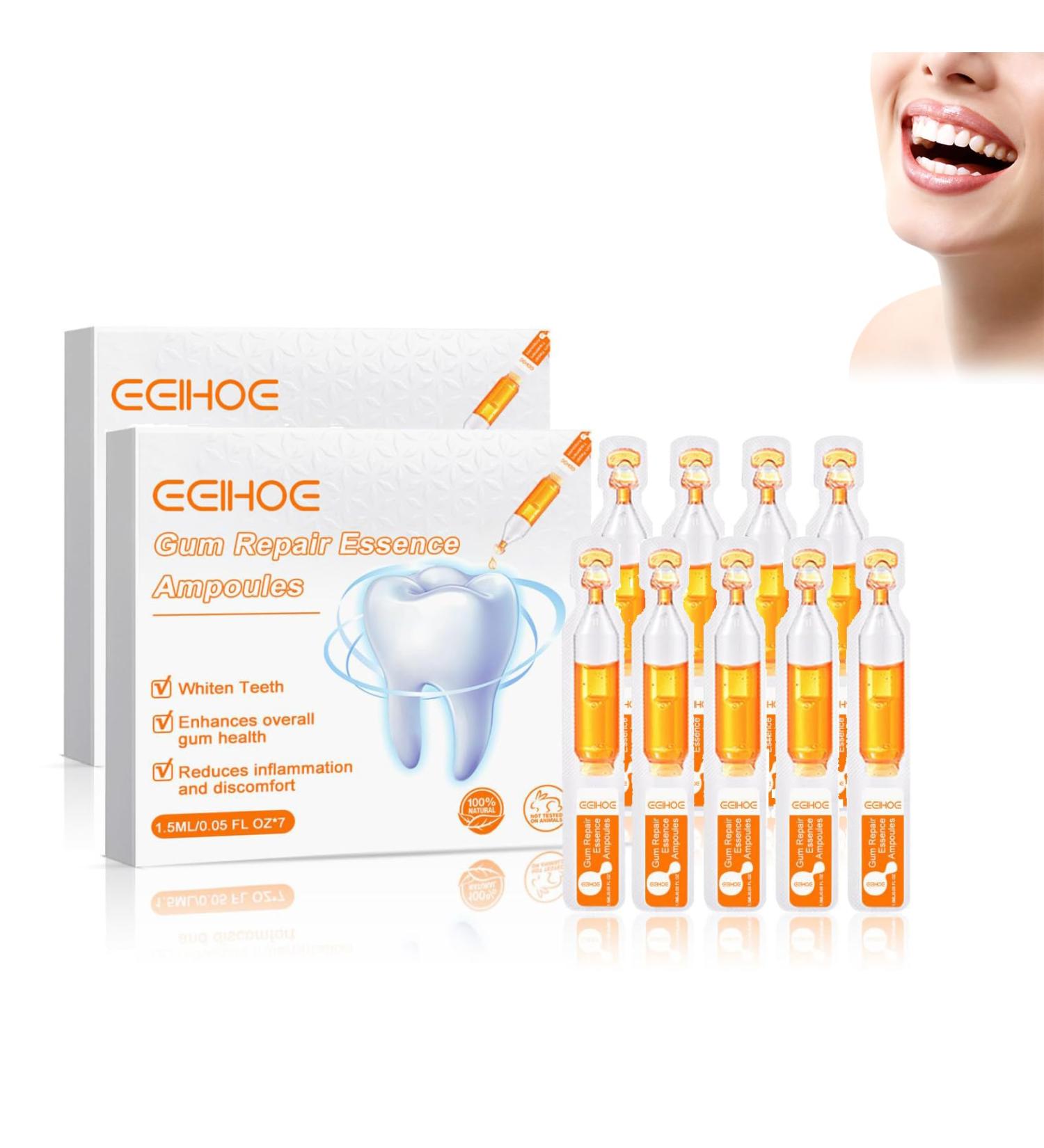 Lovilds Ampoule Tooth Serum - Gum Repair Treatment & Whitening Essence (2 Boxes) | Bright Smile & Healthy Gums - Buy Online on GoSupps.com