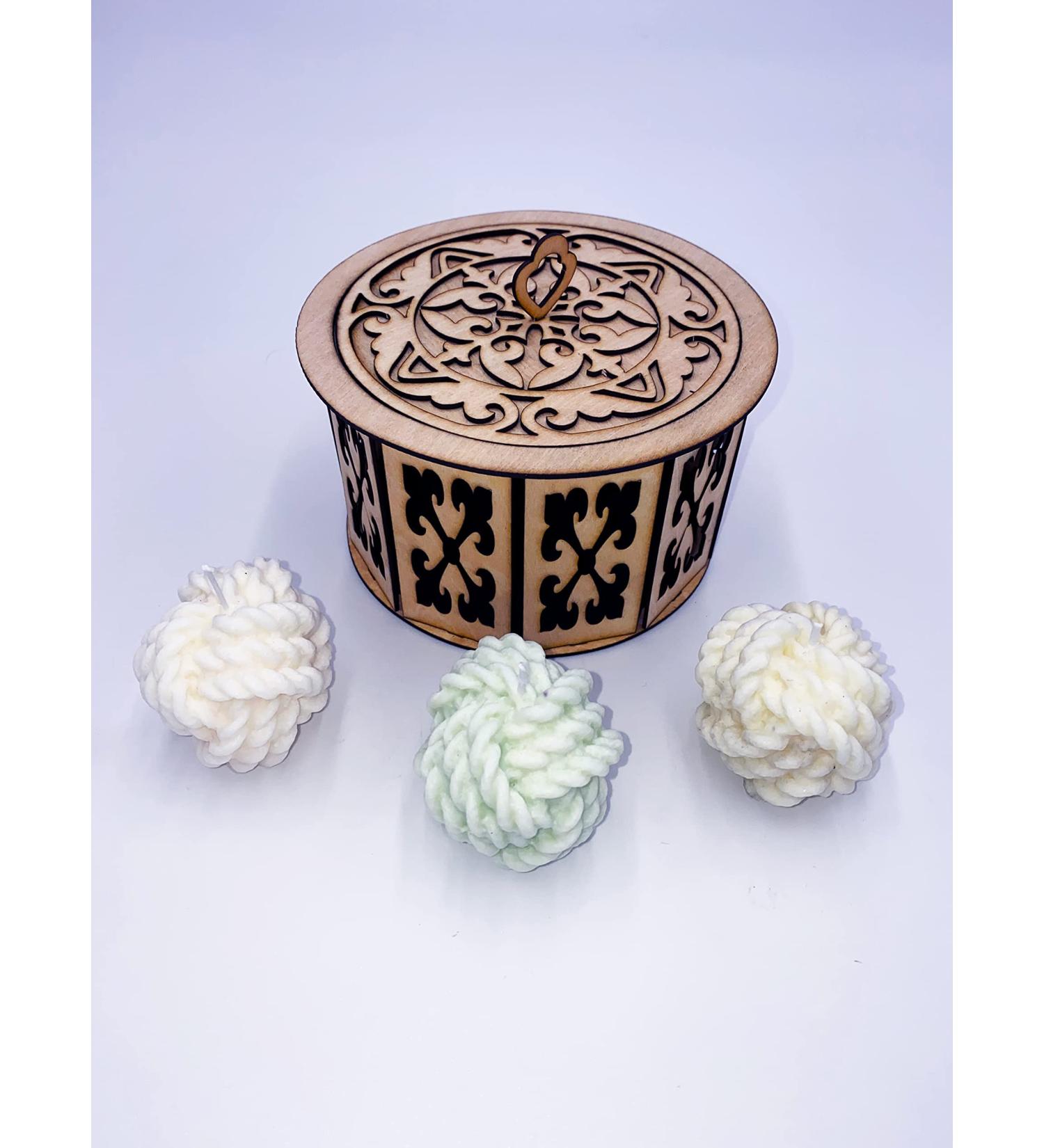 Knot Scented Candles for Focus & Clarity | Aromatherapy Fragrance to Uplift Mood | Unique & Fashionable Design - International Shipping - Buy Online on GoSupps.com