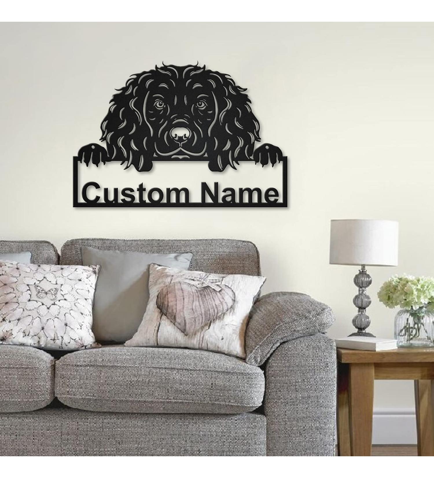 Personalized Boykin Spaniel Dog Hood - Custom Wooden Shield Art | Unique Birthday Gift & Funny Pets Decor | Perfect Hundegeschenk - Buy Online on GoSupps.com