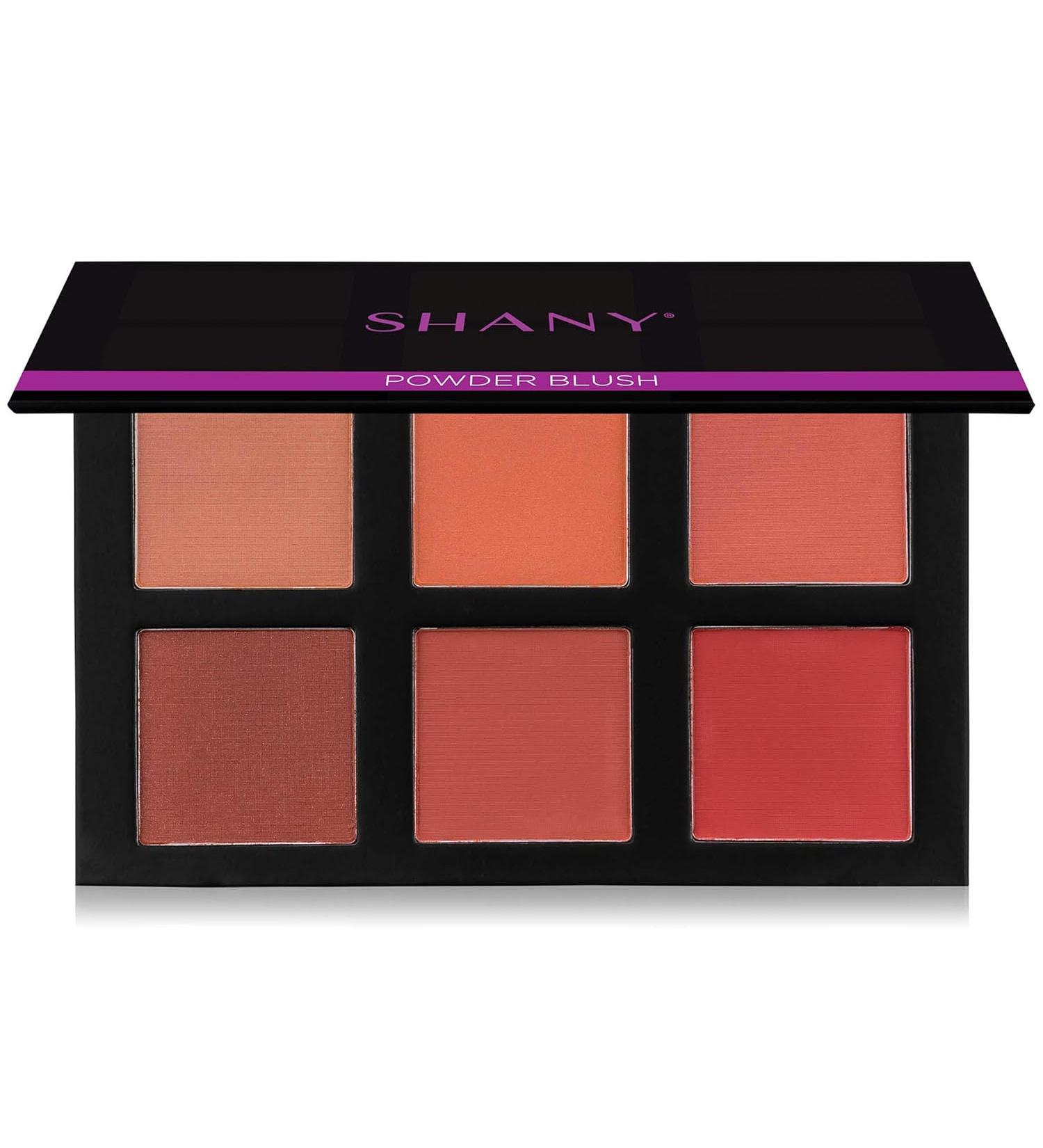 SHANY Shimmer & Matte Powder Blush Makeup Palette with Mirror - BLUSH - Powder Blush - Buy Online on GoSupps.com